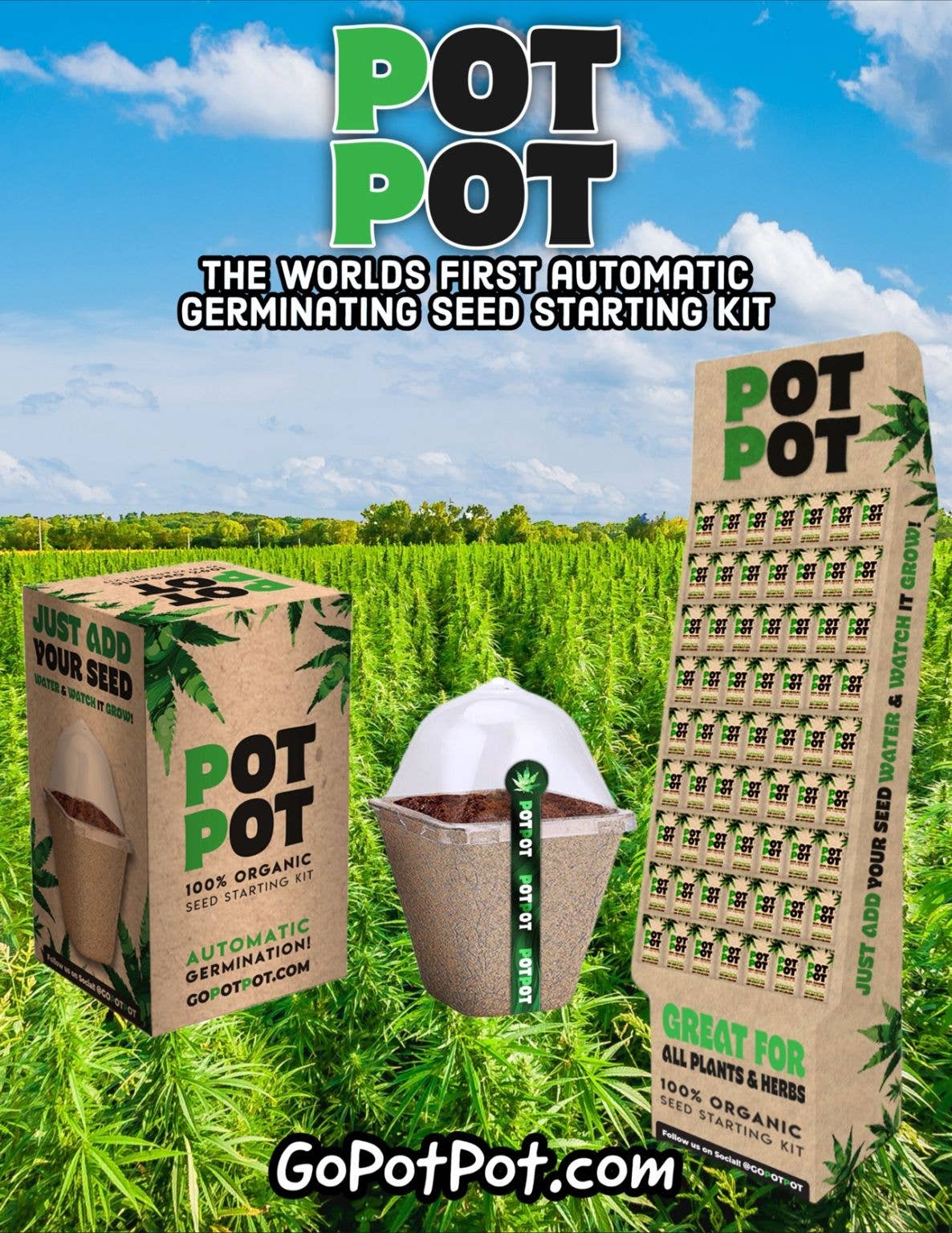 Nature Tech Solutions - PotPot Seed Starting Kit