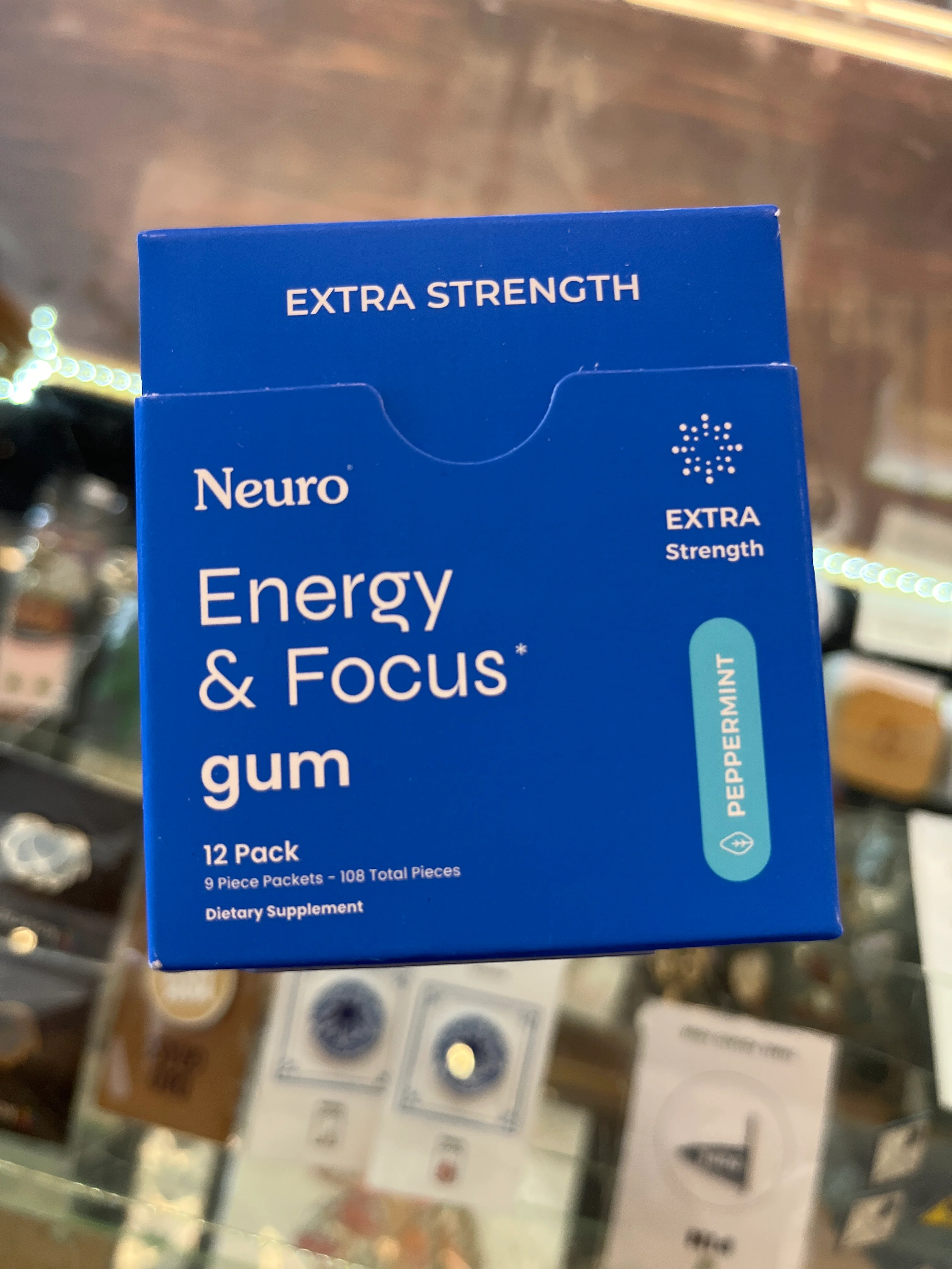 Neuro - Energy and Focus Gum | Extra Strength | Peppermint