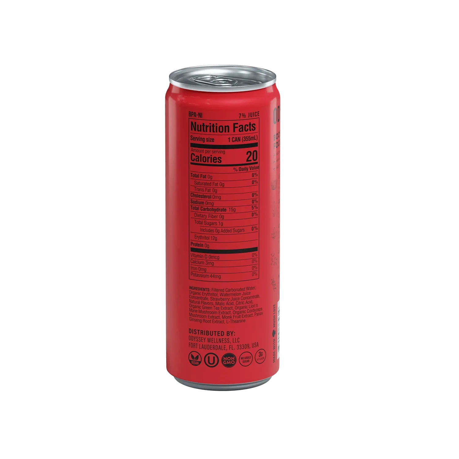Odyssey Elixers - 222 - Energy + Focus Functional Mushroom Drink - Image 2