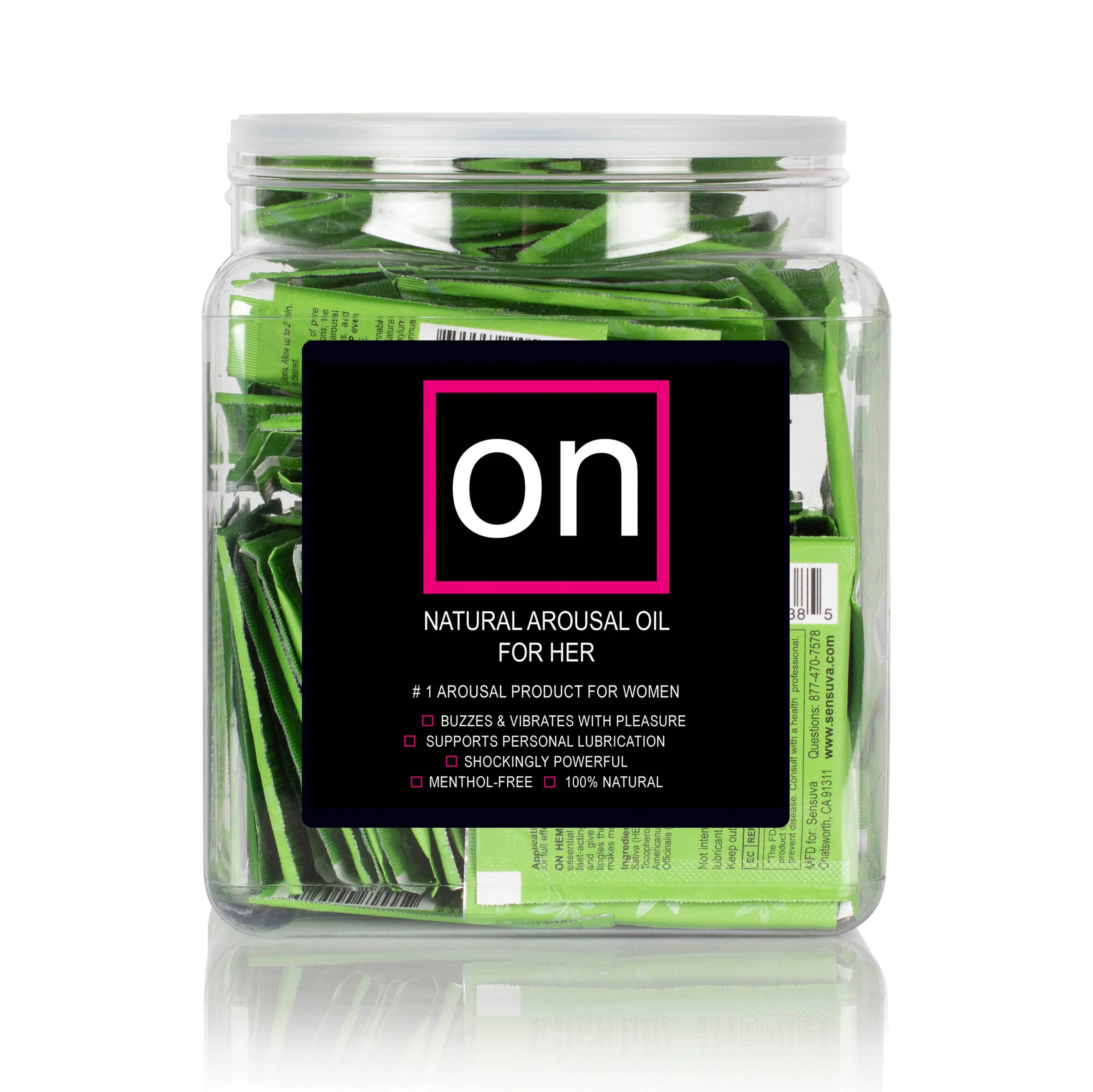 On™ Arousal Oil Hemp 1 Piece Single Use Ampoule