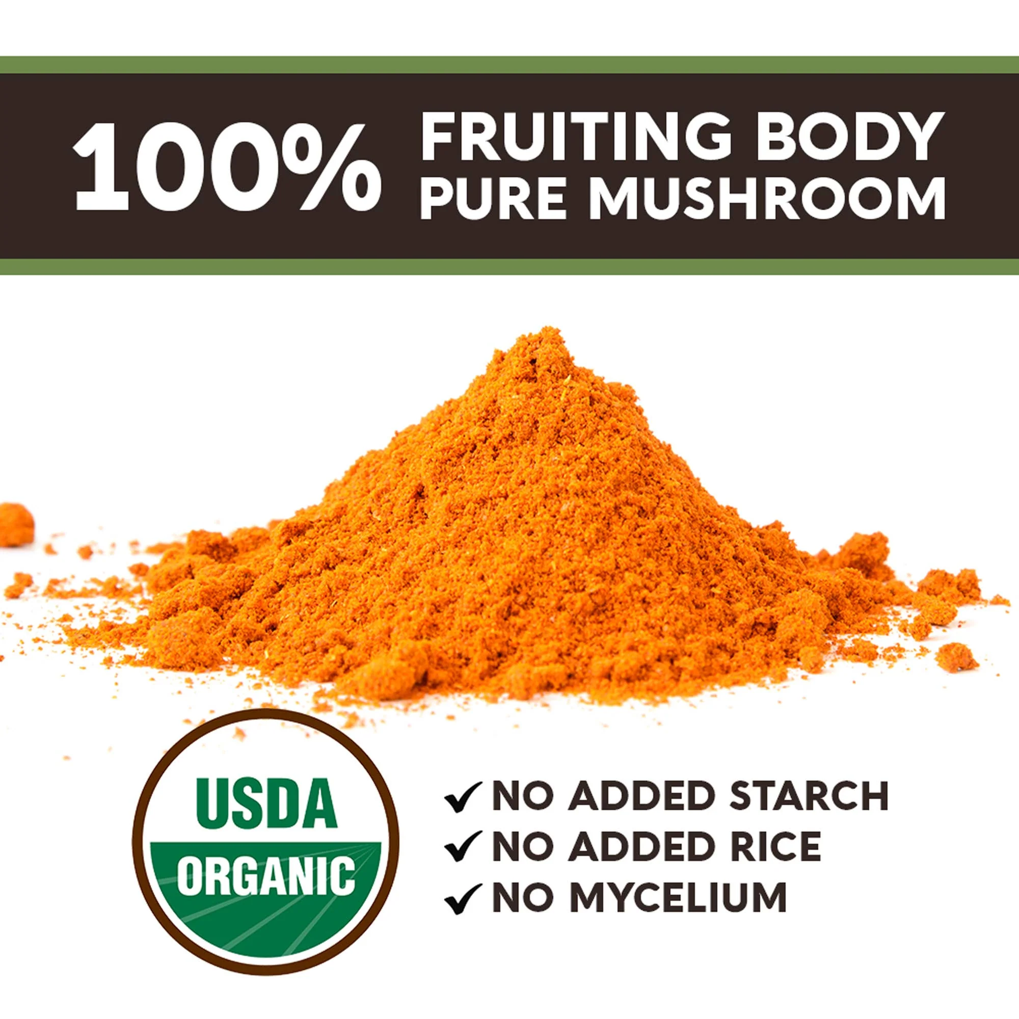 Longevity Botanicals - Organic Cordyceps Mushroom Extract Powder 100g - Image 4