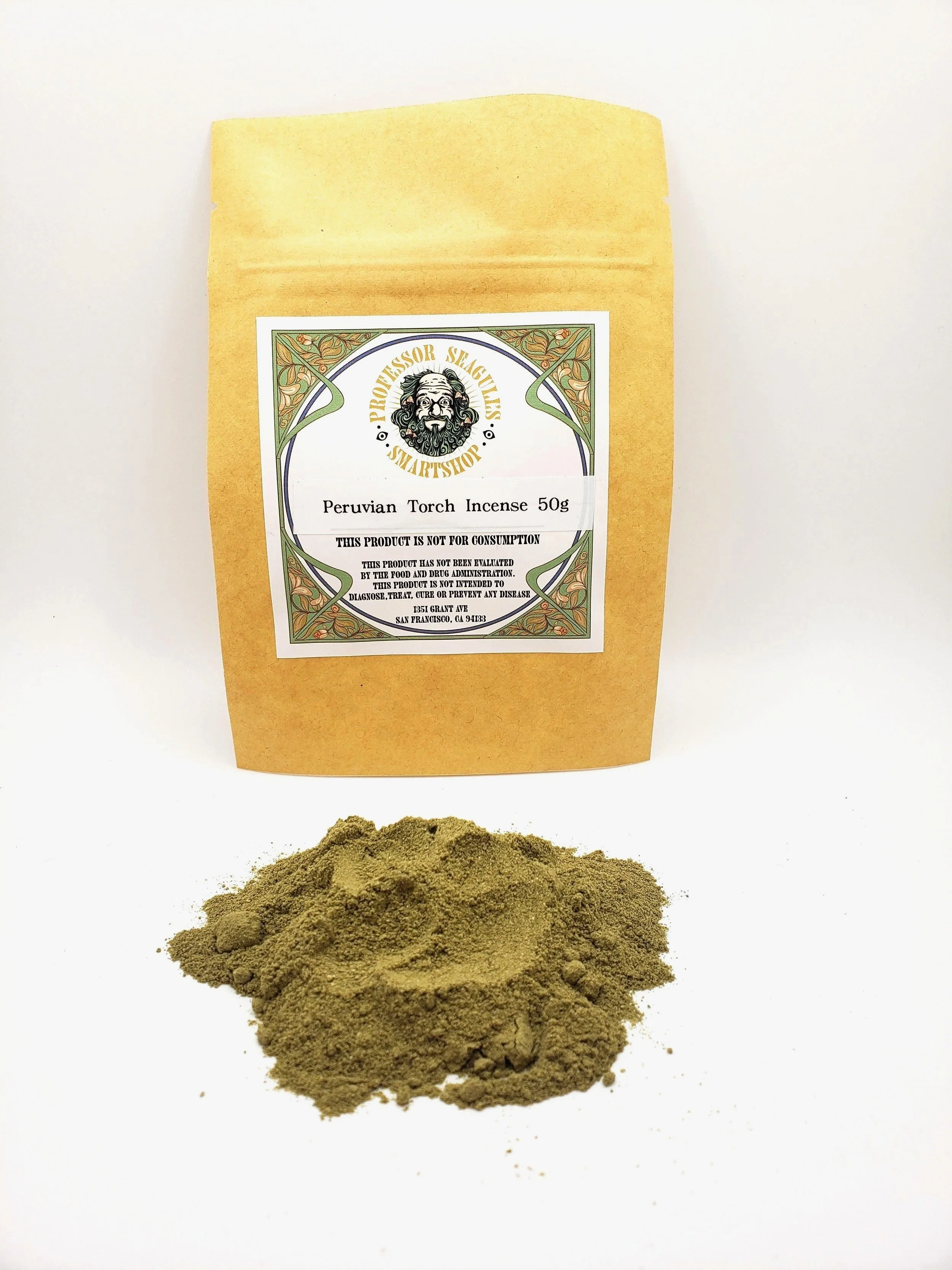 Professor Seagulls - Peruvian Torch Incense 50g