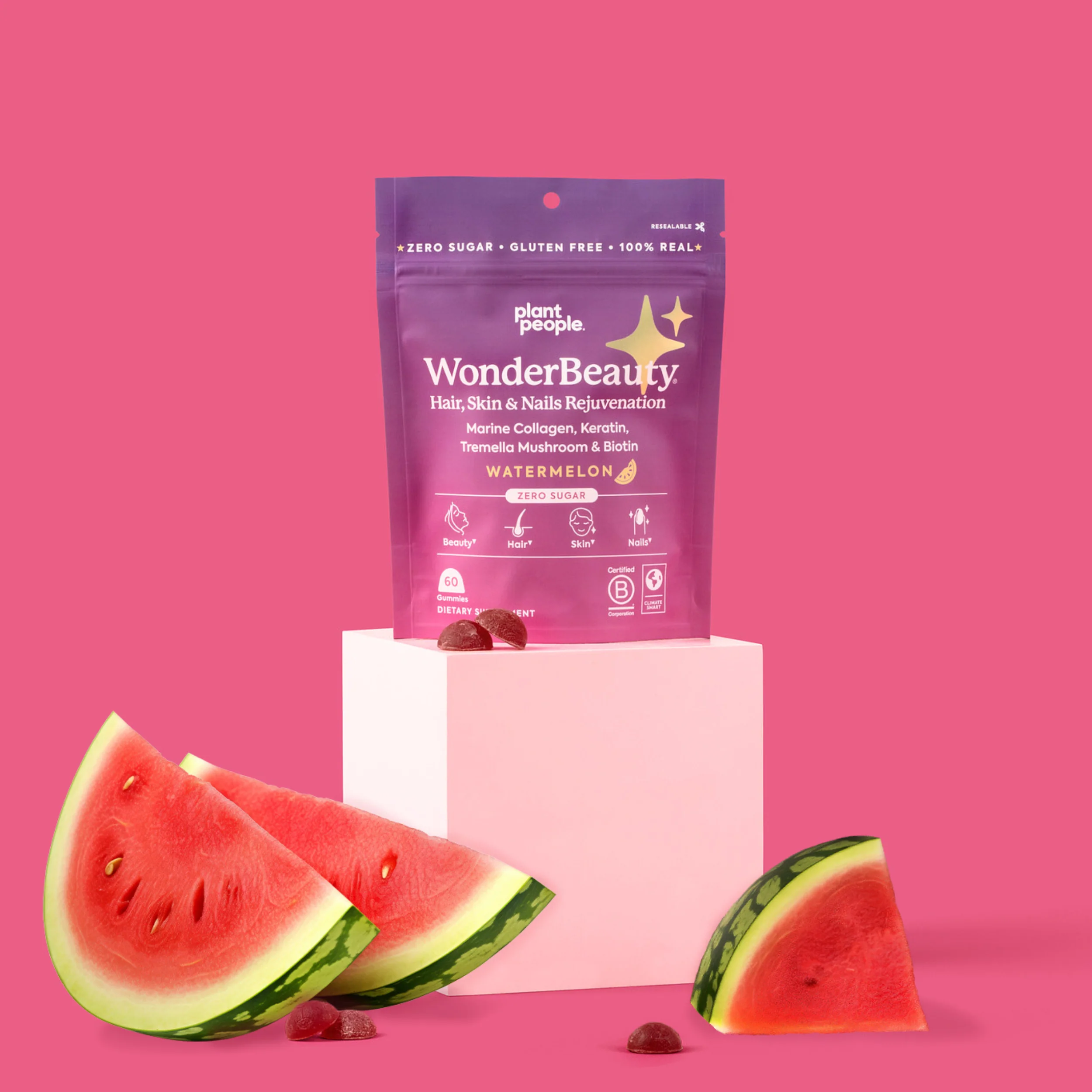 Plant People - WonderBeauty - Hair, Skin & Nails Gummies - Image 2
