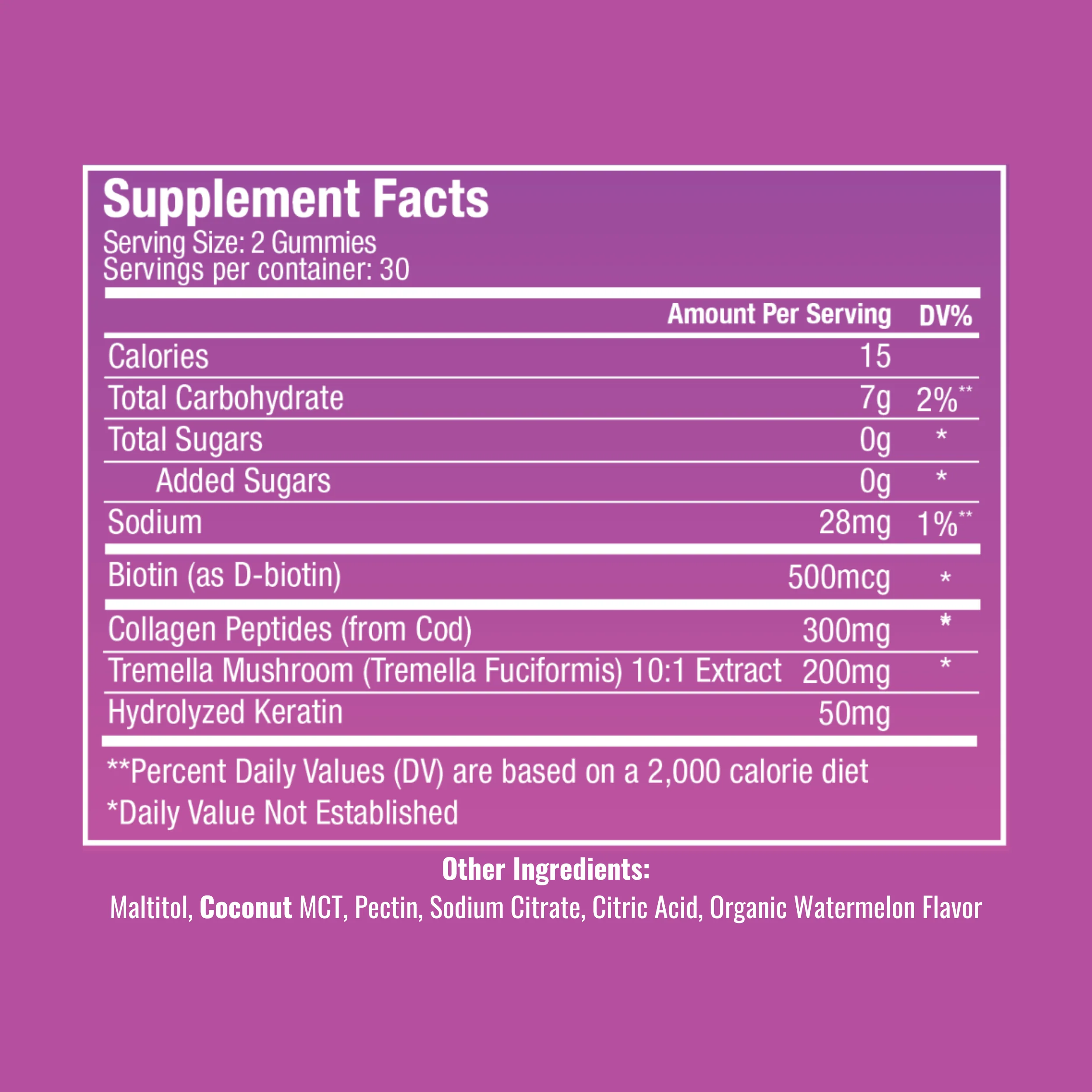 Plant People - WonderBeauty - Hair, Skin & Nails Gummies - Image 6