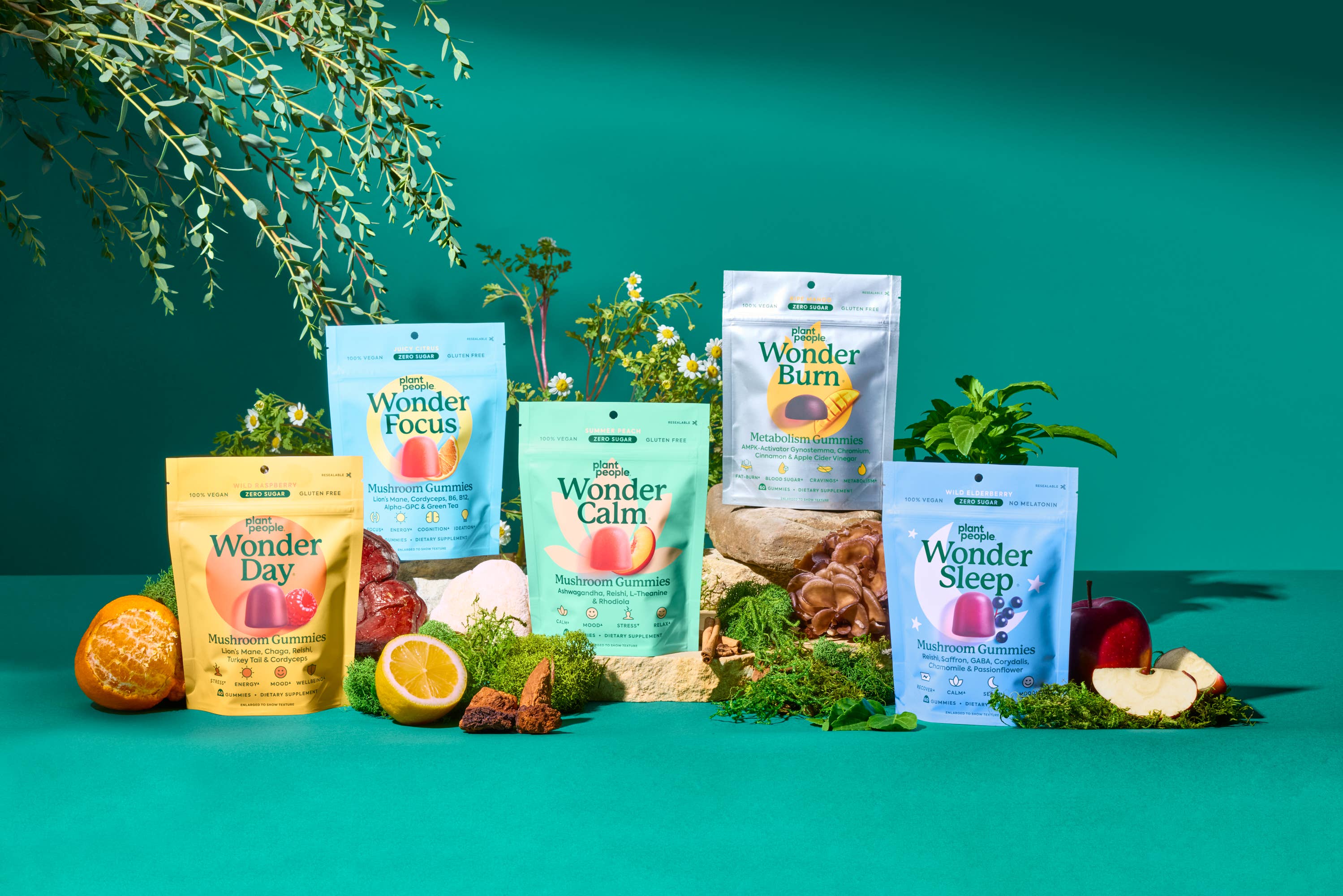 Plant People - WonderBiome 2-1 Pre and Probiotic Gummies - Image 4
