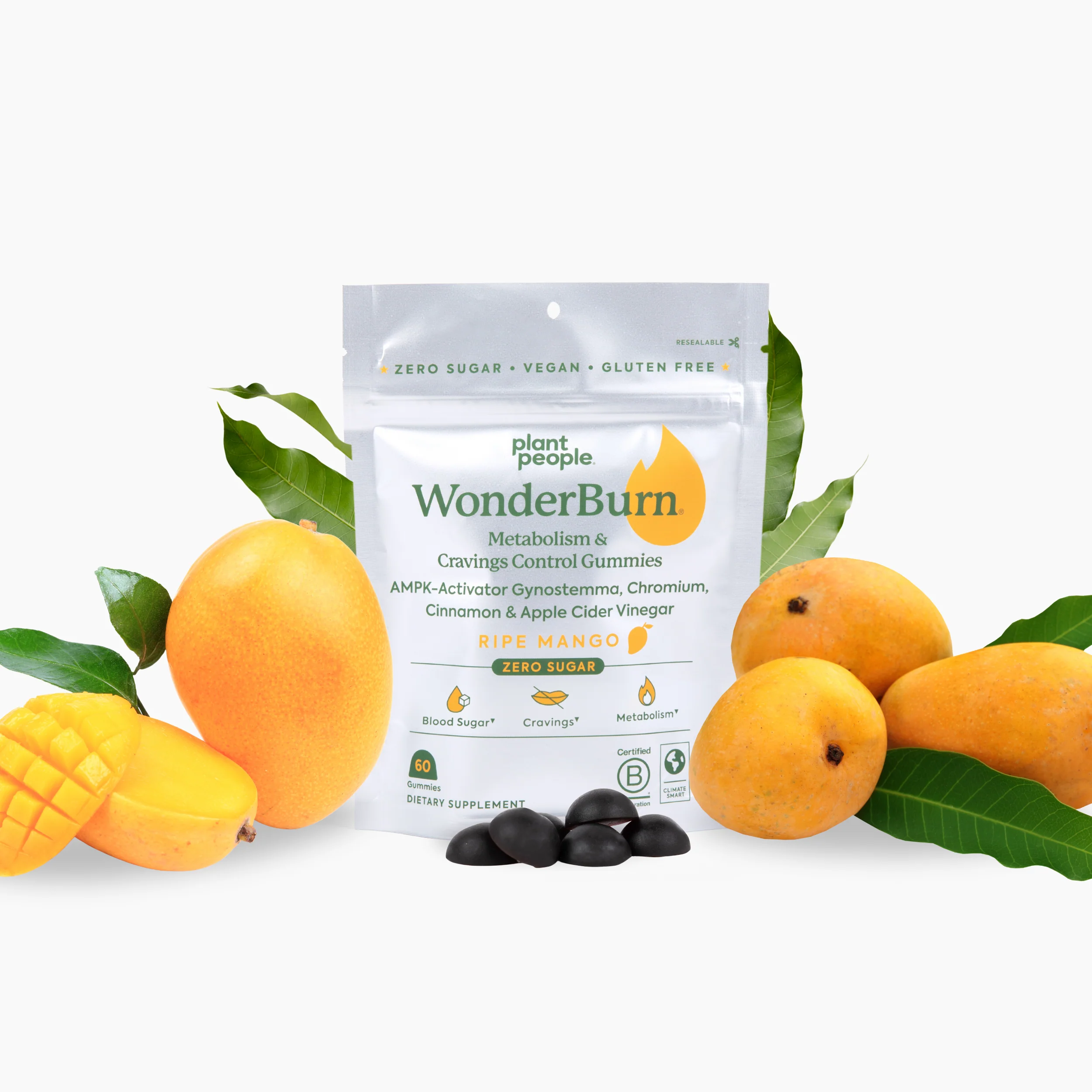 Plant People - WonderBurn - Metabolism & Cravings Control Gummies