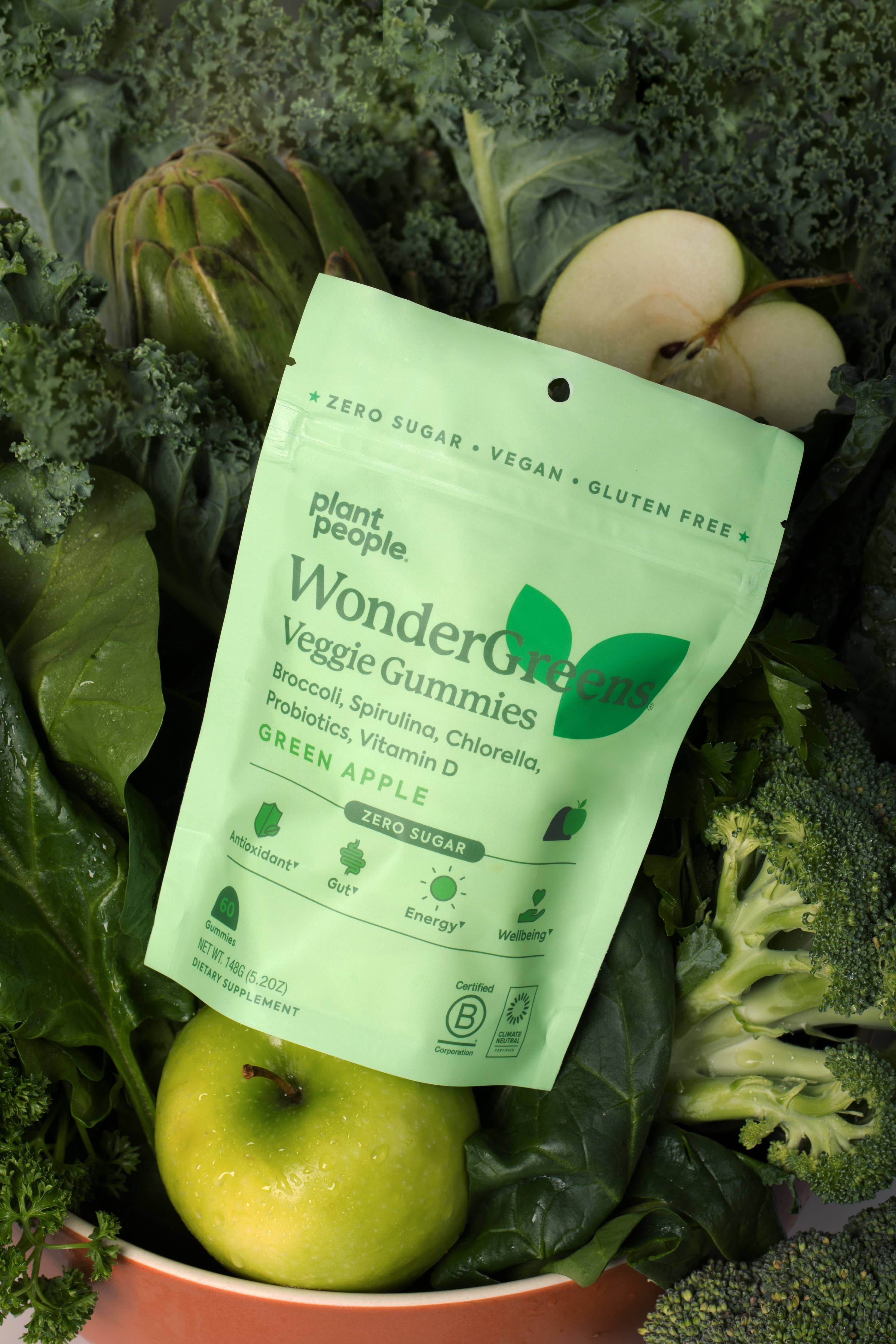 Plant People - WonderGreens - Super Veggie Gummies - Image 4