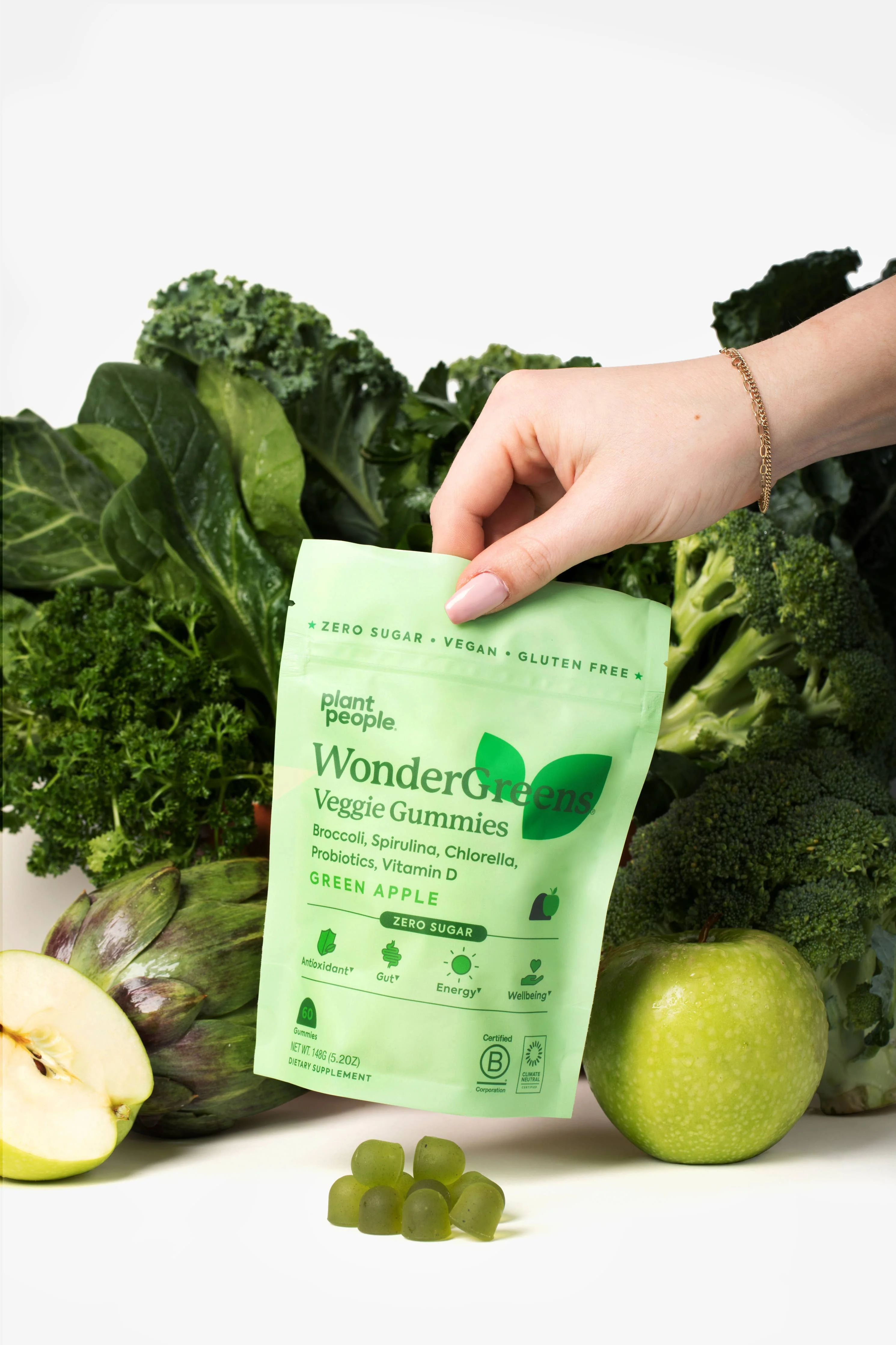 Plant People - WonderGreens - Super Veggie Gummies - Image 6