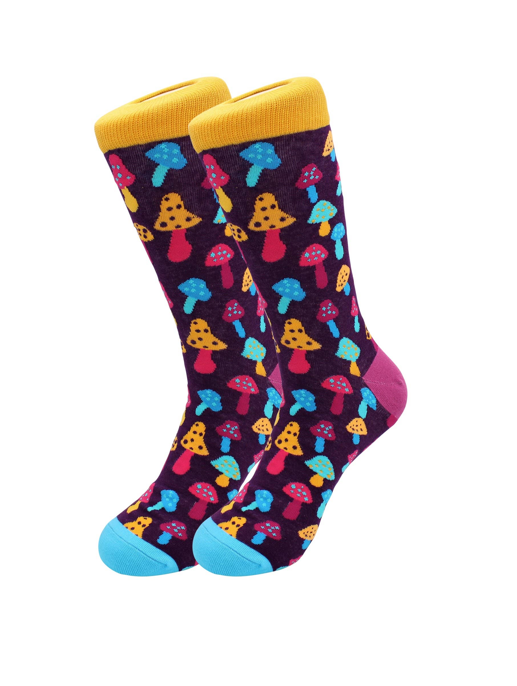 Plants Socks " Mushroom, Cactus, Palm tree Funny Comfy Socks
