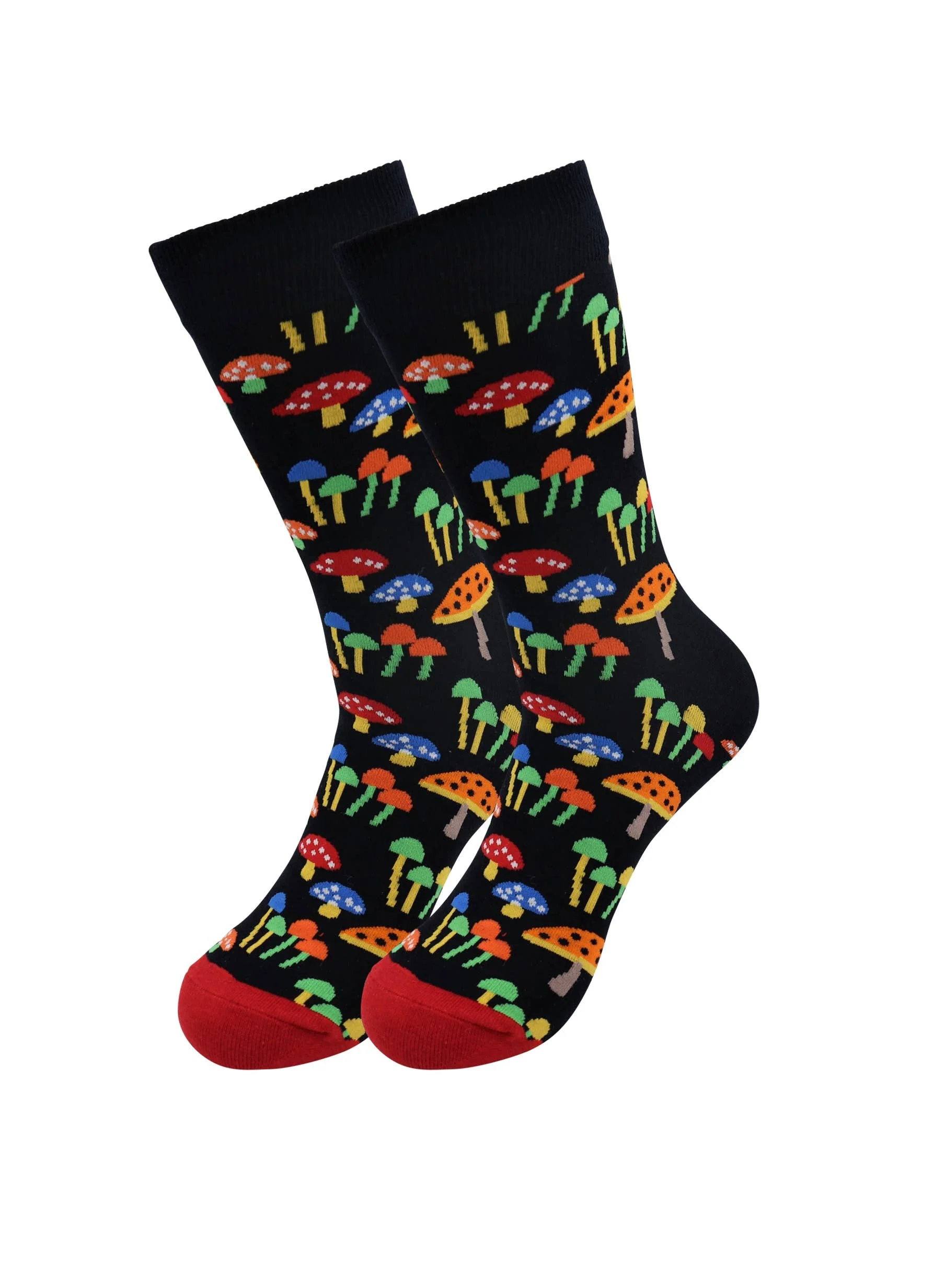 Plants Socks " Mushroom, Cactus, Palm tree Funny Comfy Socks