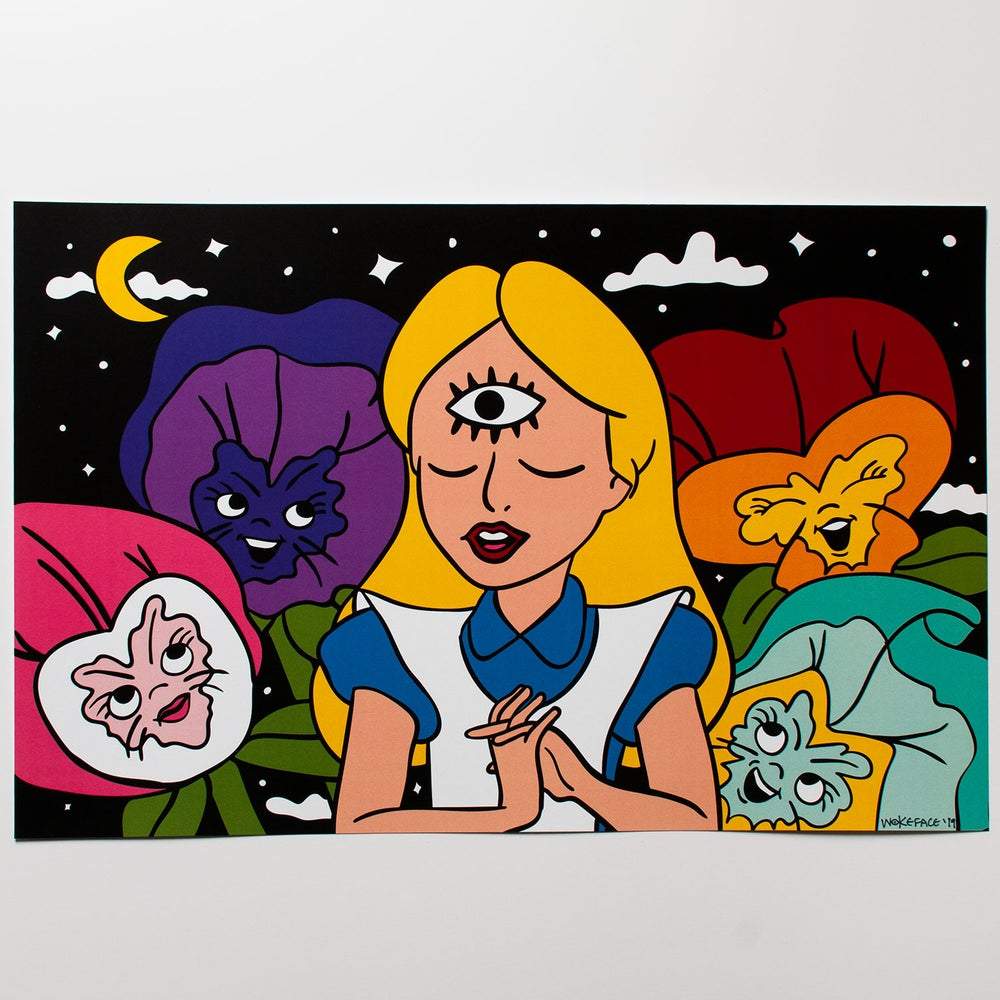 Print - Alice in Wokeland