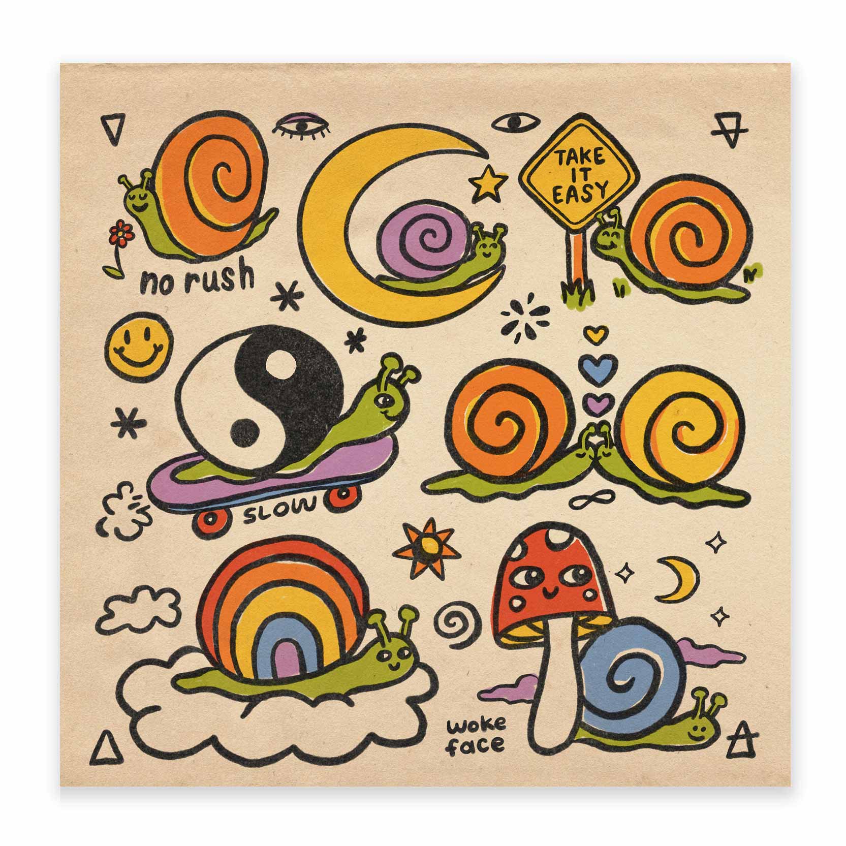 Print - Snail Flash