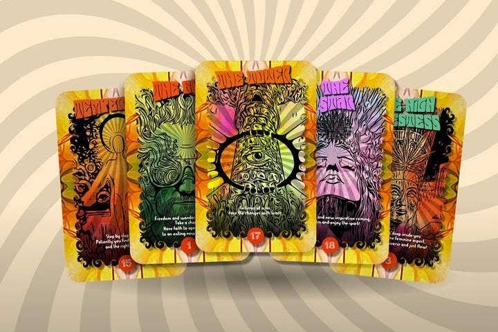 Psychedelic Tarot  - Major Arcana