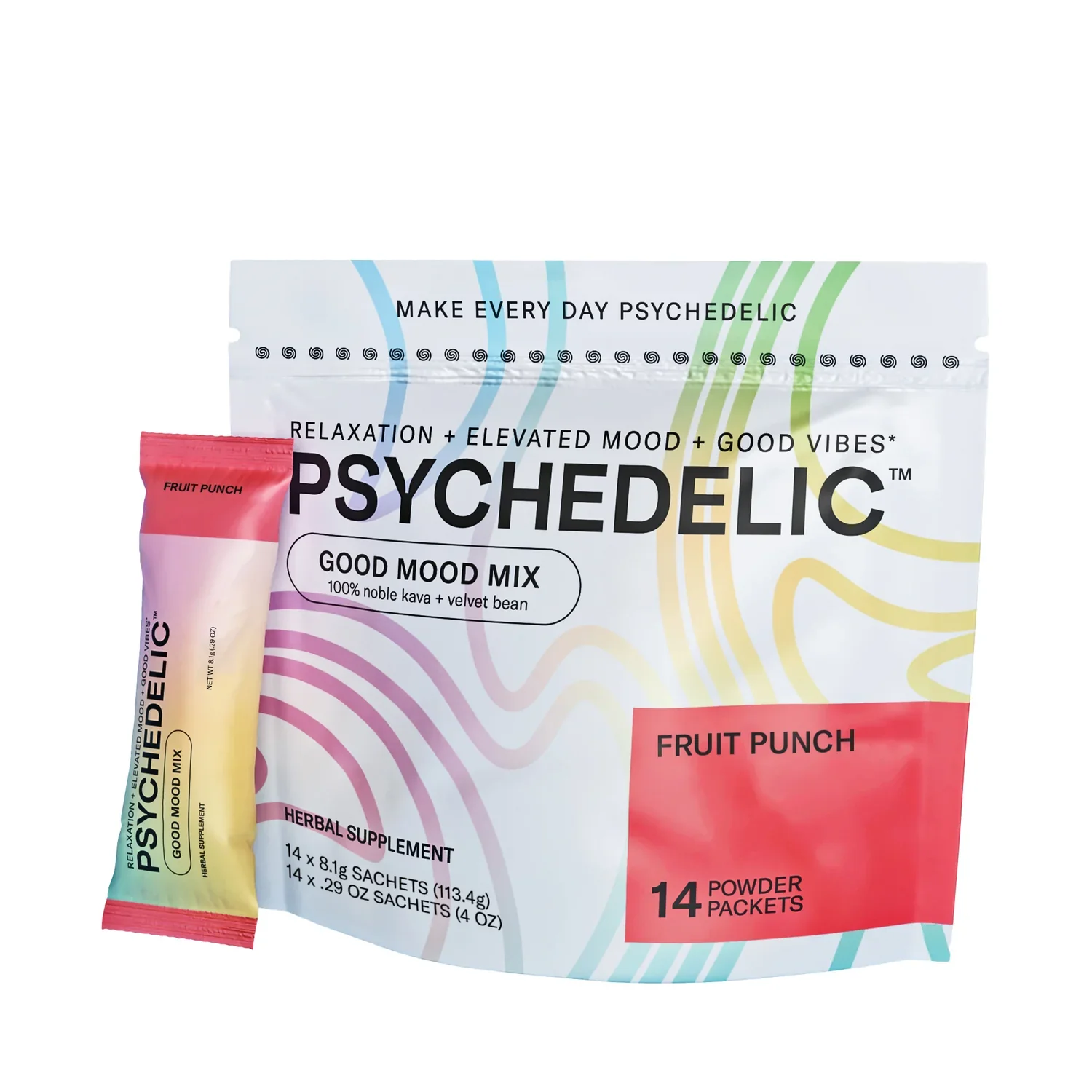 Psychedelic Water - Good Mood Mix - Fruit Punch