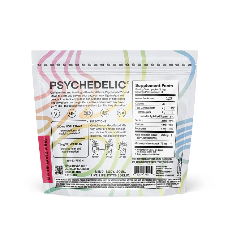 Psychedelic Water - Good Mood Mix - Fruit Punch - Image 3