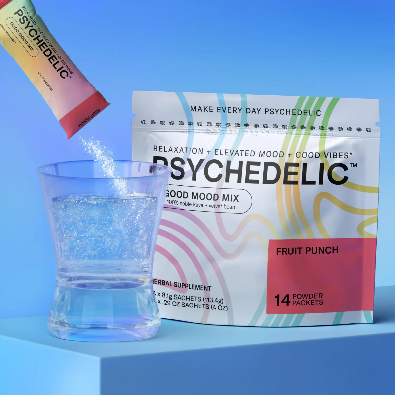 Psychedelic Water - Good Mood Mix - Fruit Punch - Image 4