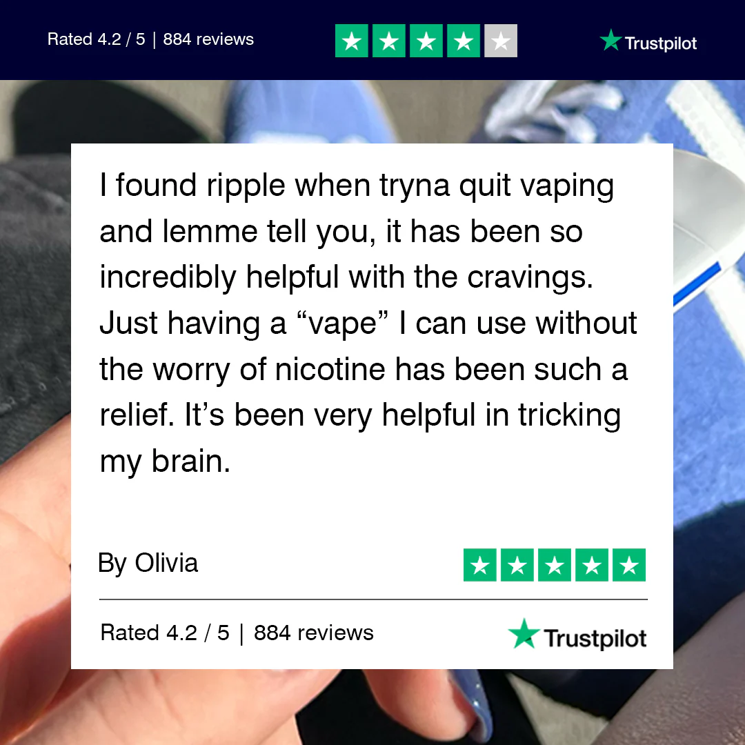 Ripple+ Relax - Jasmine Zero Nicotine Diffuser - 1,000 Puffs: 40g - Image 6