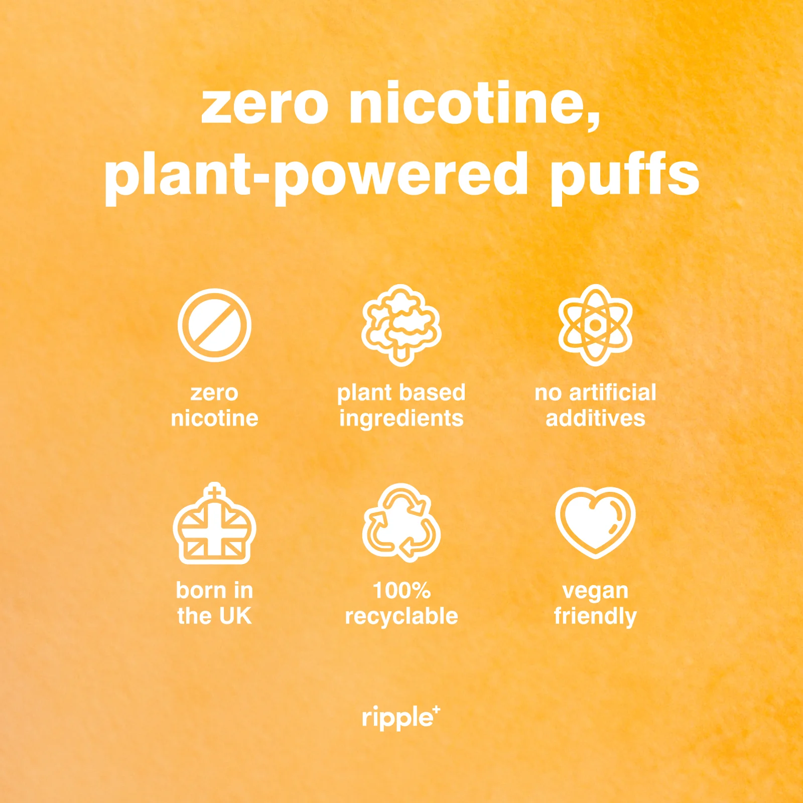 Ripple+ Happy - Passionfruit Zero Nicotine Diffuser - 1,000 Puffs: 40g - Image 3