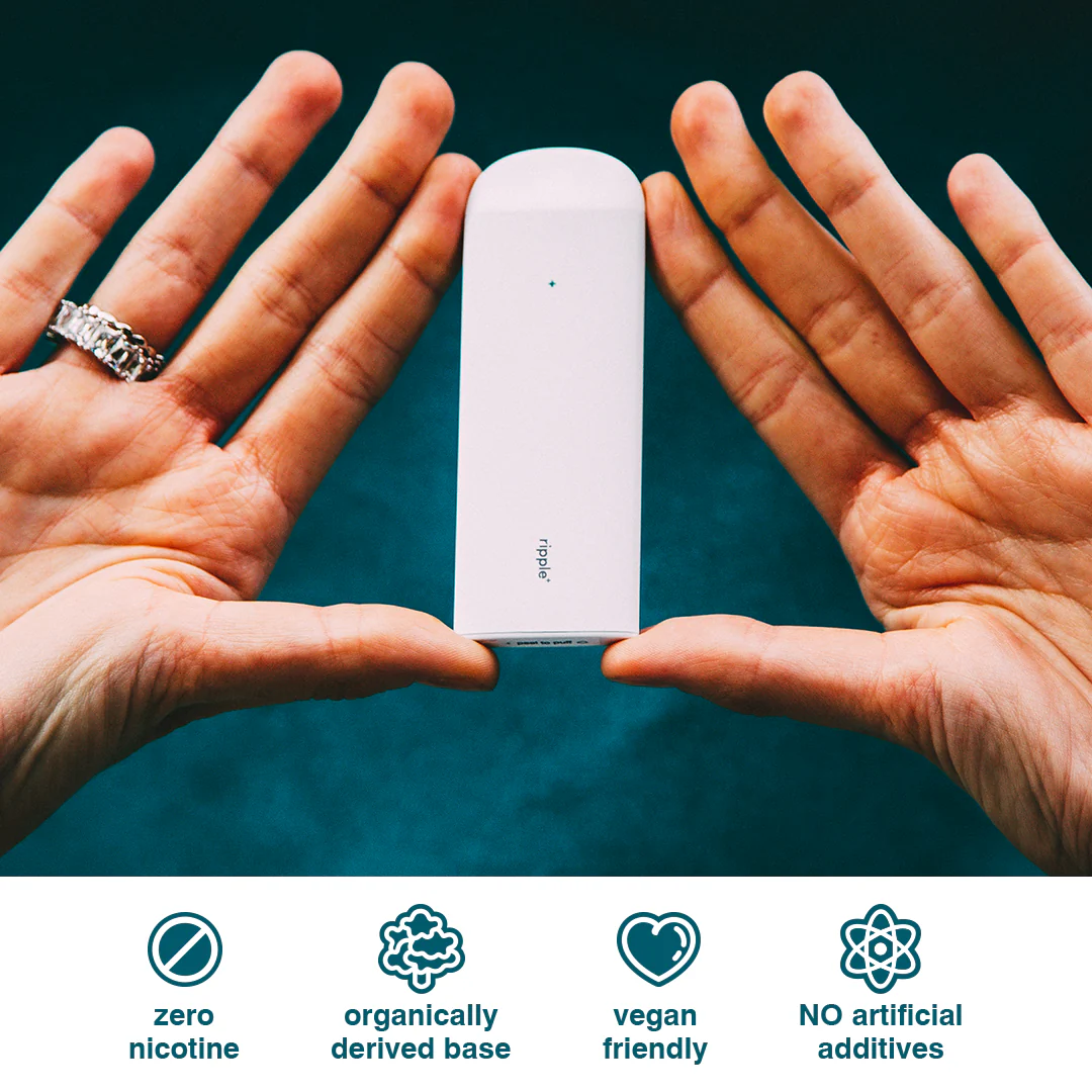 Ripple+ Power - Peppermint Zero Nicotine Diffuser - 1,000 Puffs: 40g - Image 4
