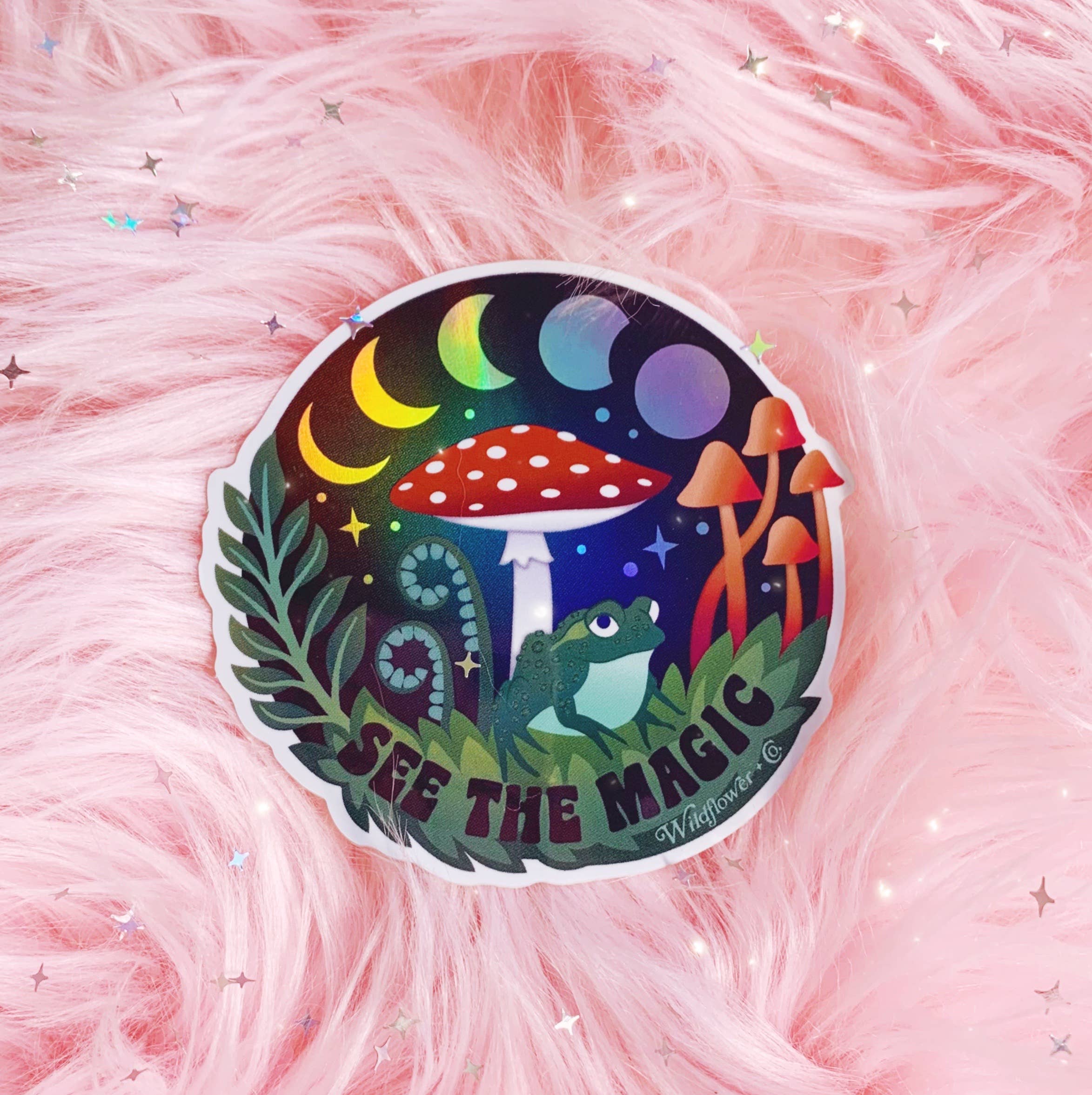 See the Magic Sticker - Holographic