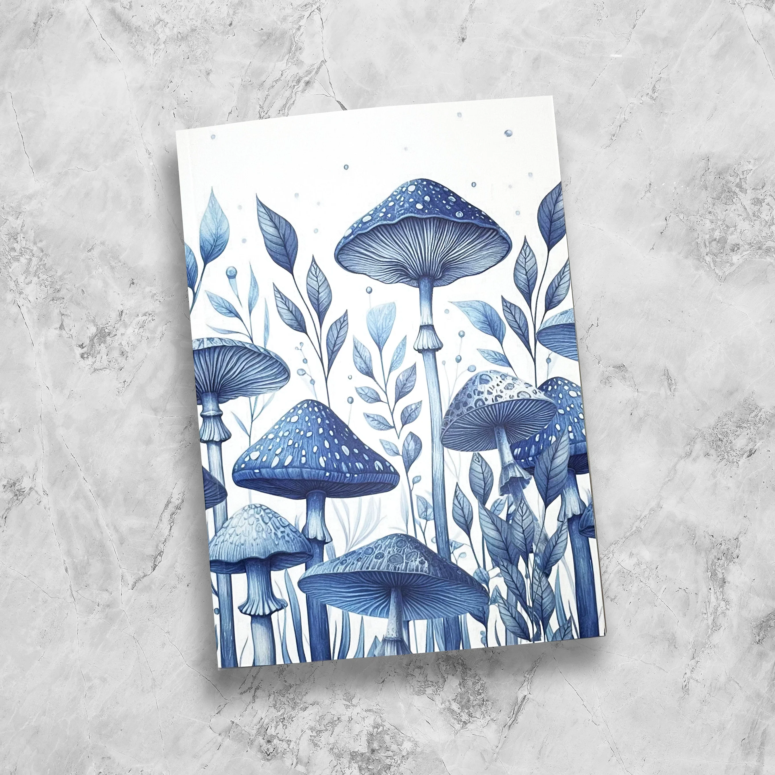 Set And Setting Stationery - Micro-dosing Bloom Journal: Blue Shrooms - Image 2