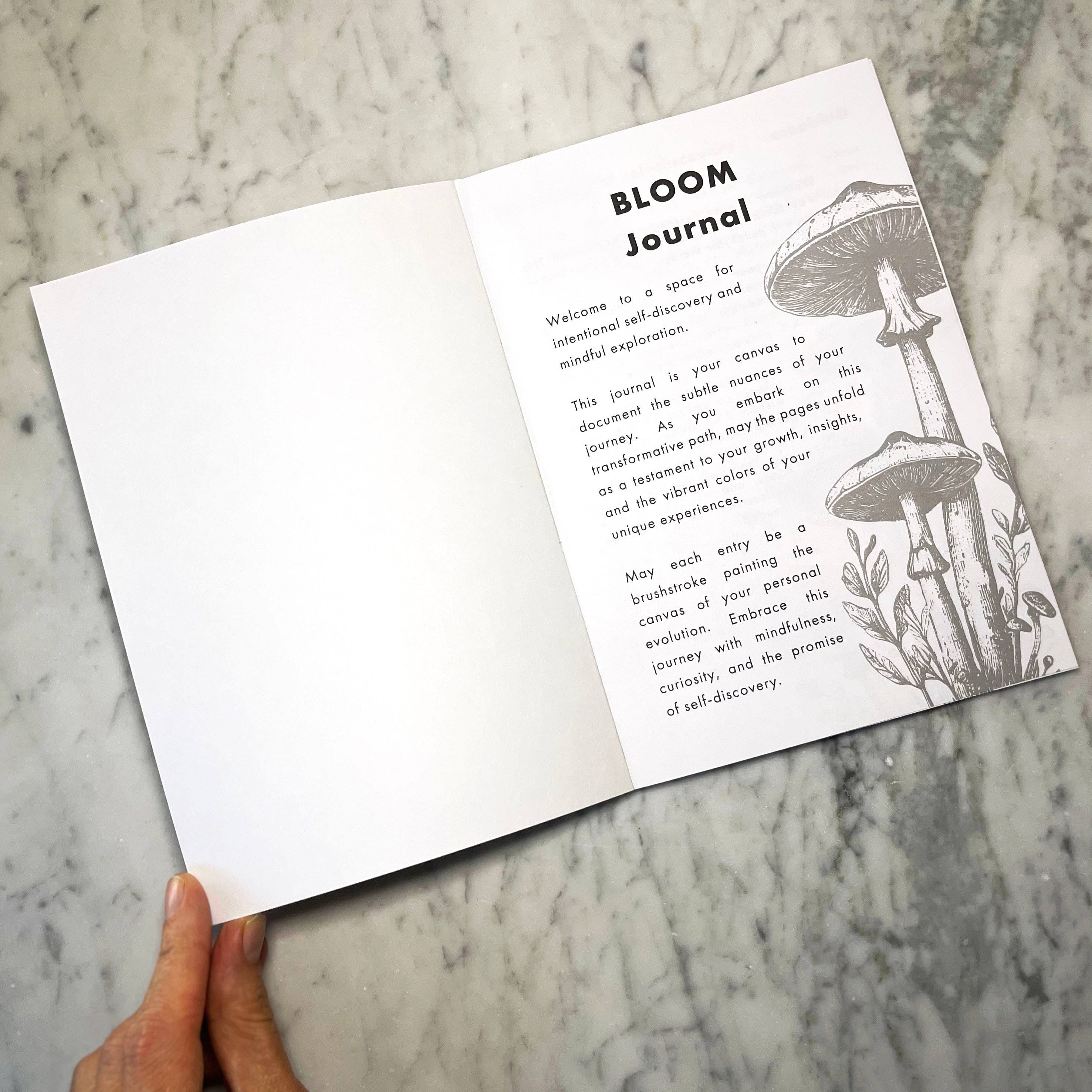 Set And Setting Stationery - Micro-dosing Bloom Journal: Midnight Moon Shrooms - Image 4