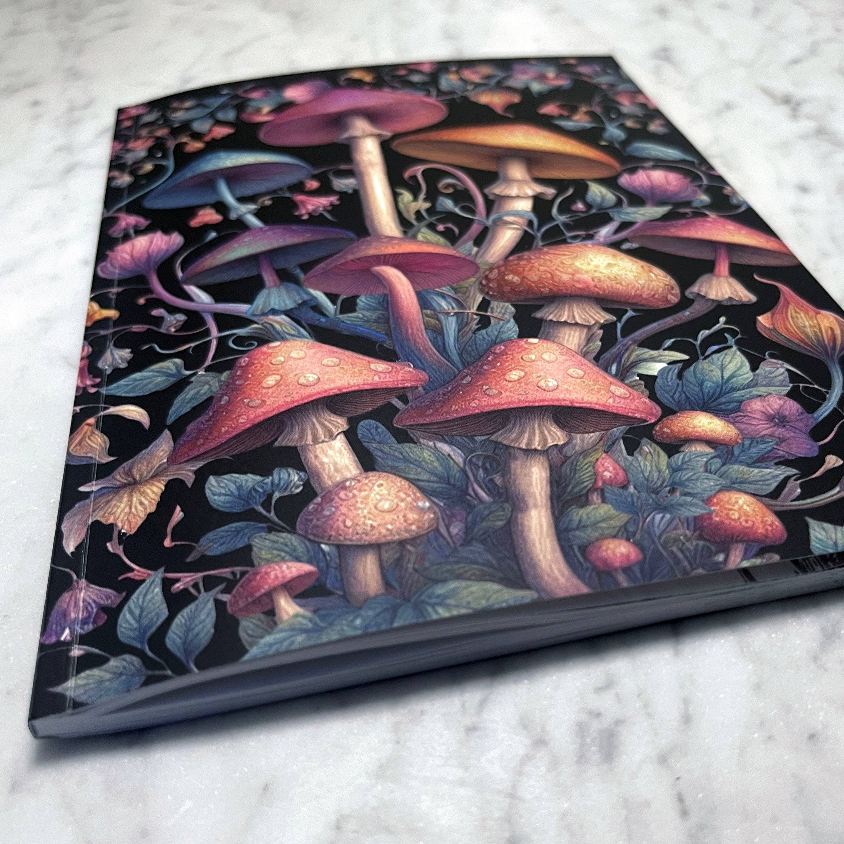 Set And Setting Stationery - Micro-dosing Bloom Journal: Night Garden Shrooms - Image 8