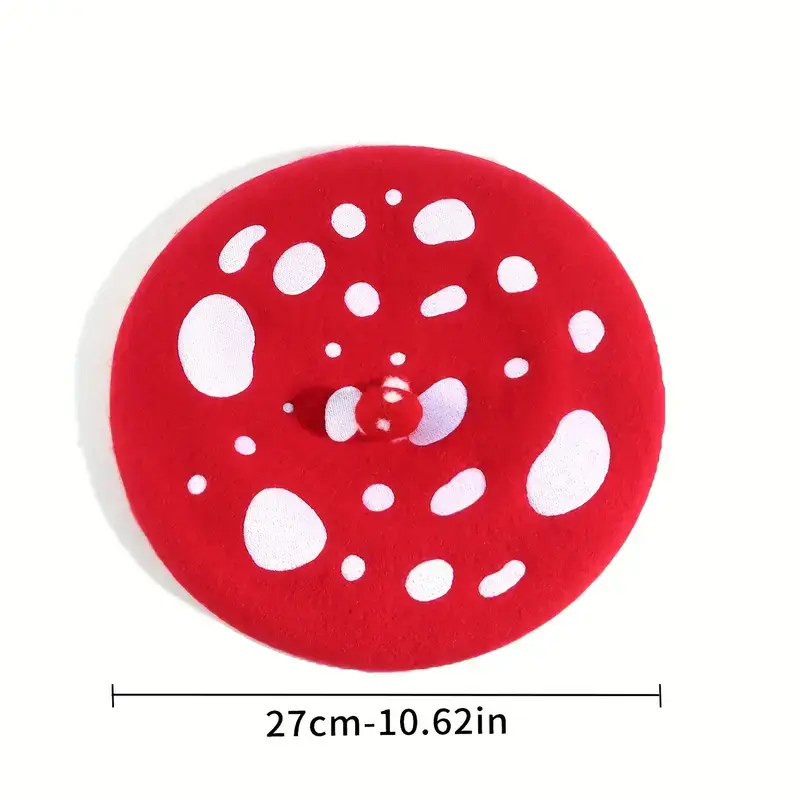 Shroomworks - Mushroom Beret/ Hat: Red - Image 4