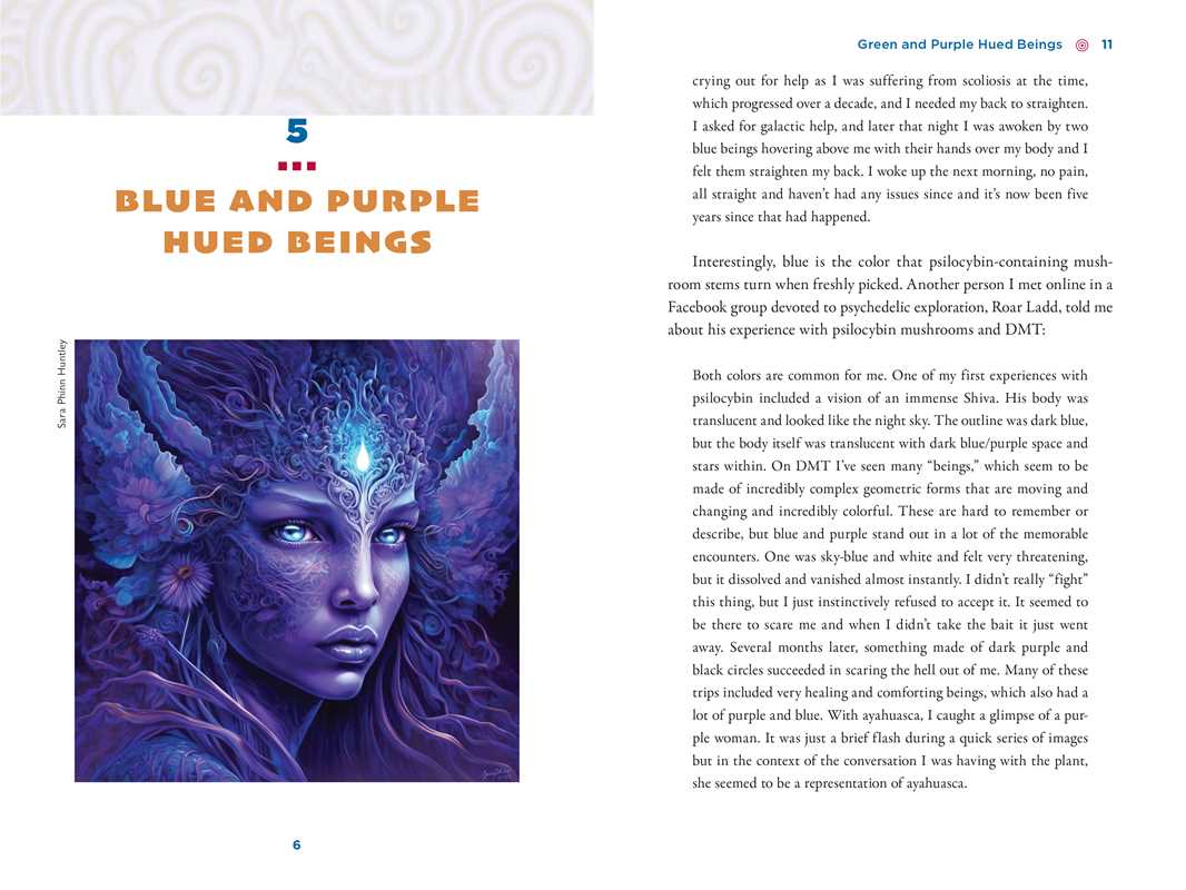 Illustrated Field Guide to DMT Entities by David Jay Brown - Image 4