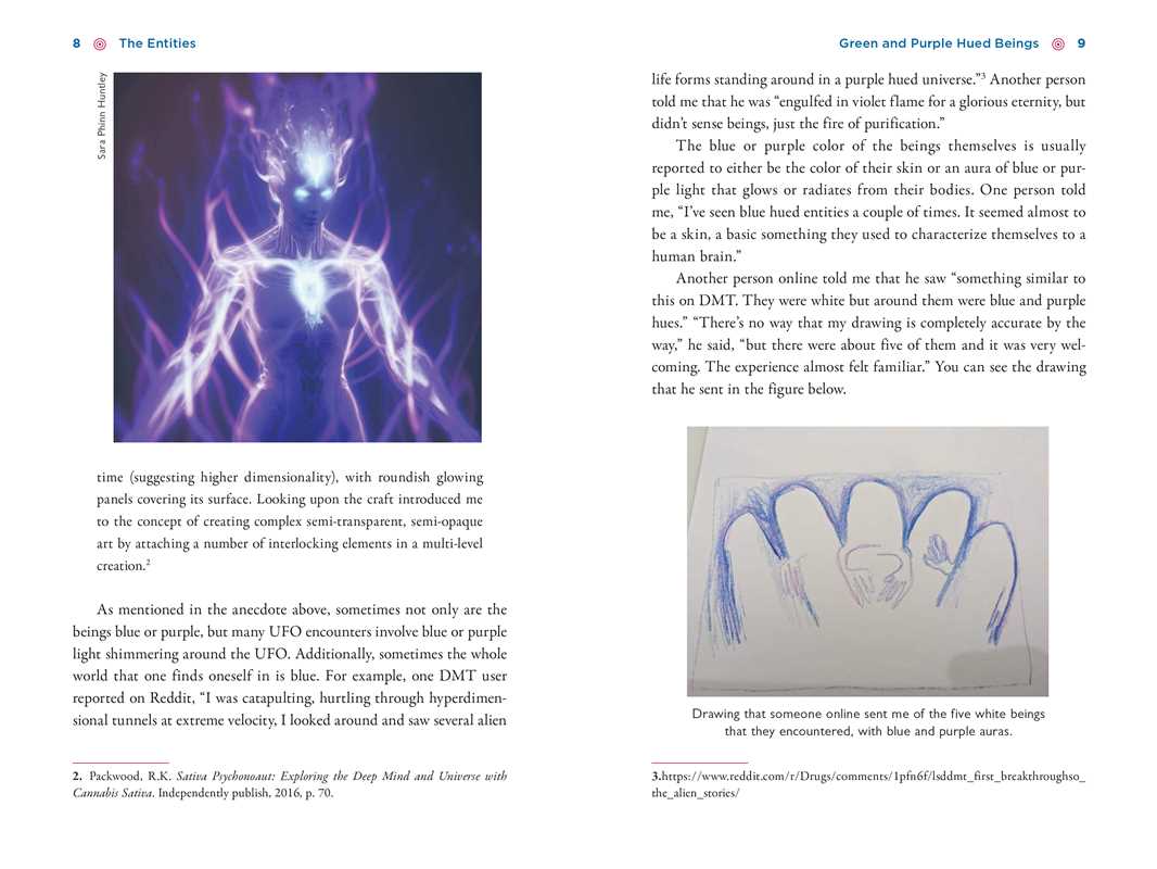 Illustrated Field Guide to DMT Entities by David Jay Brown - Image 5