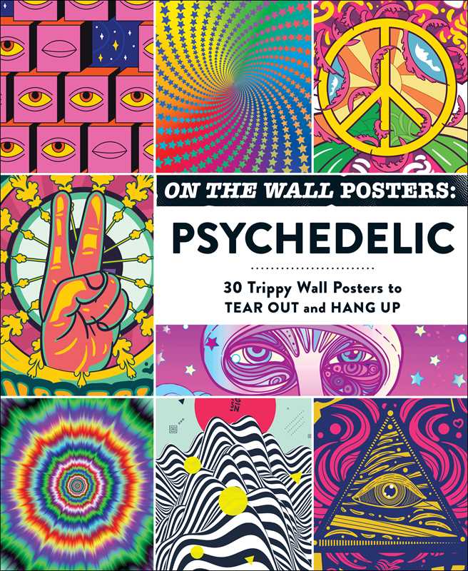 On the Wall Posters: Psychedelic by Adams Media