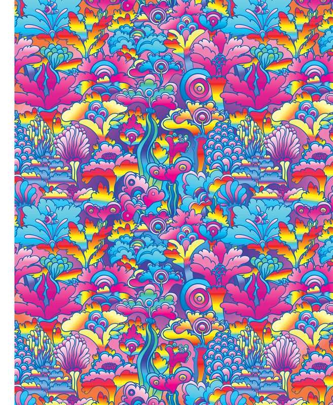 On the Wall Posters: Psychedelic by Adams Media - Image 6