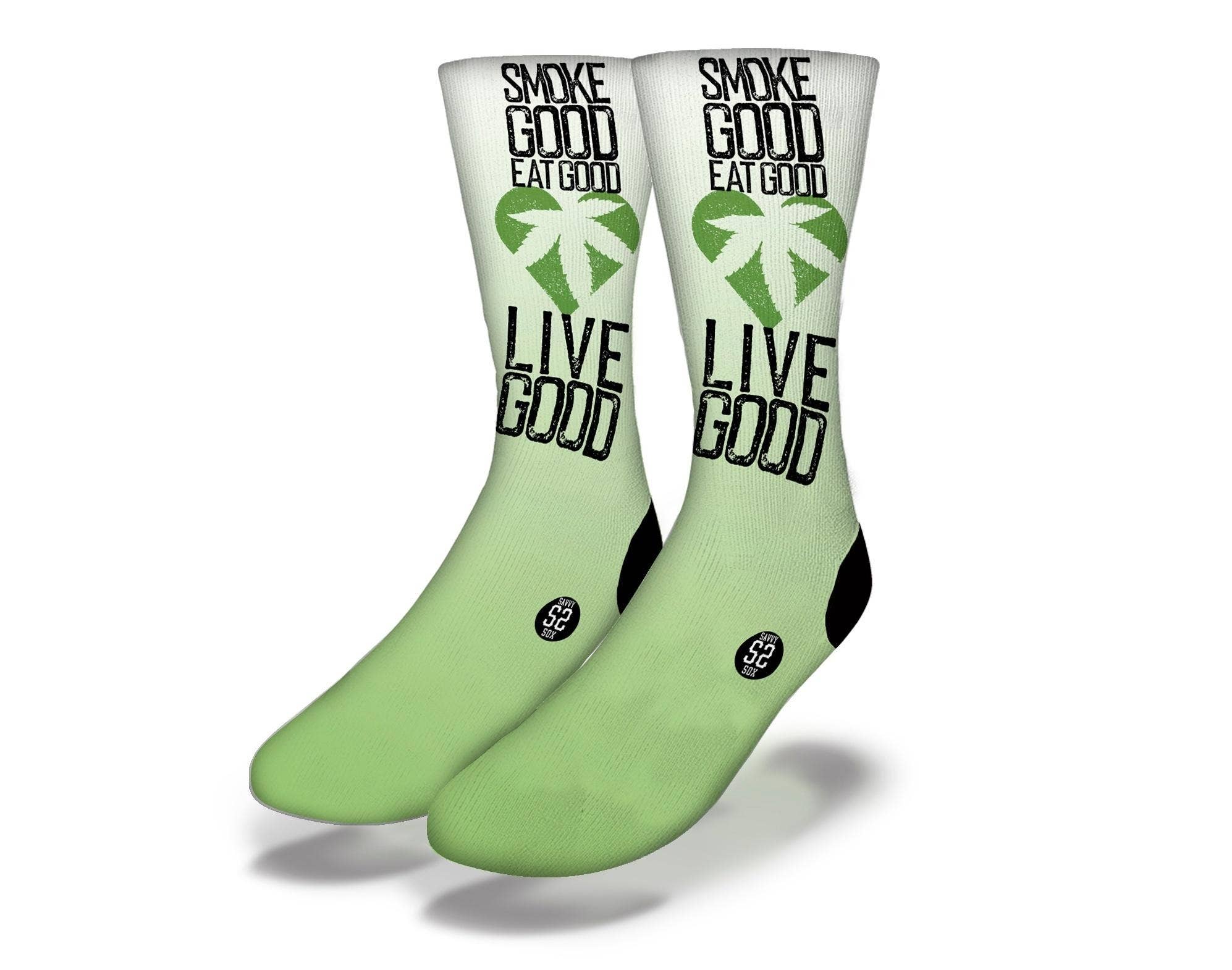 Smoke Good Eat Good Socks