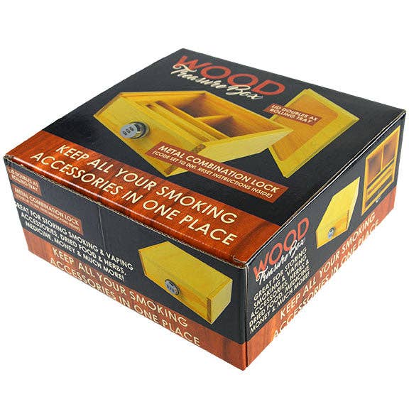 SMOKEZILLA LARGE WOOD TREASURE BOX - Image 2