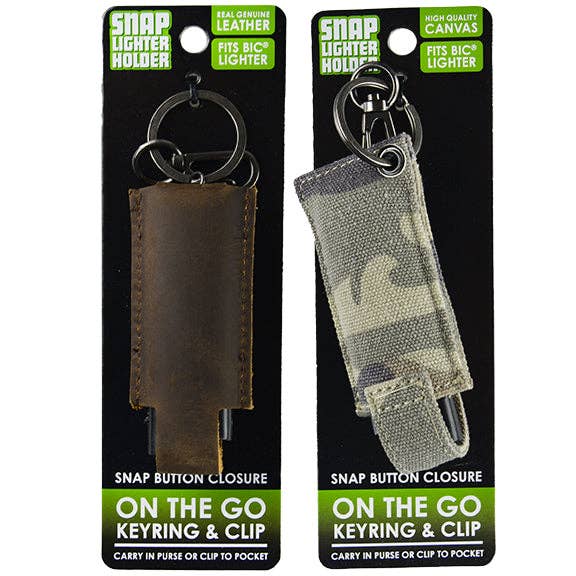 SMOKEZILLA SNAP LIGHTER CASE WITH KEY RING