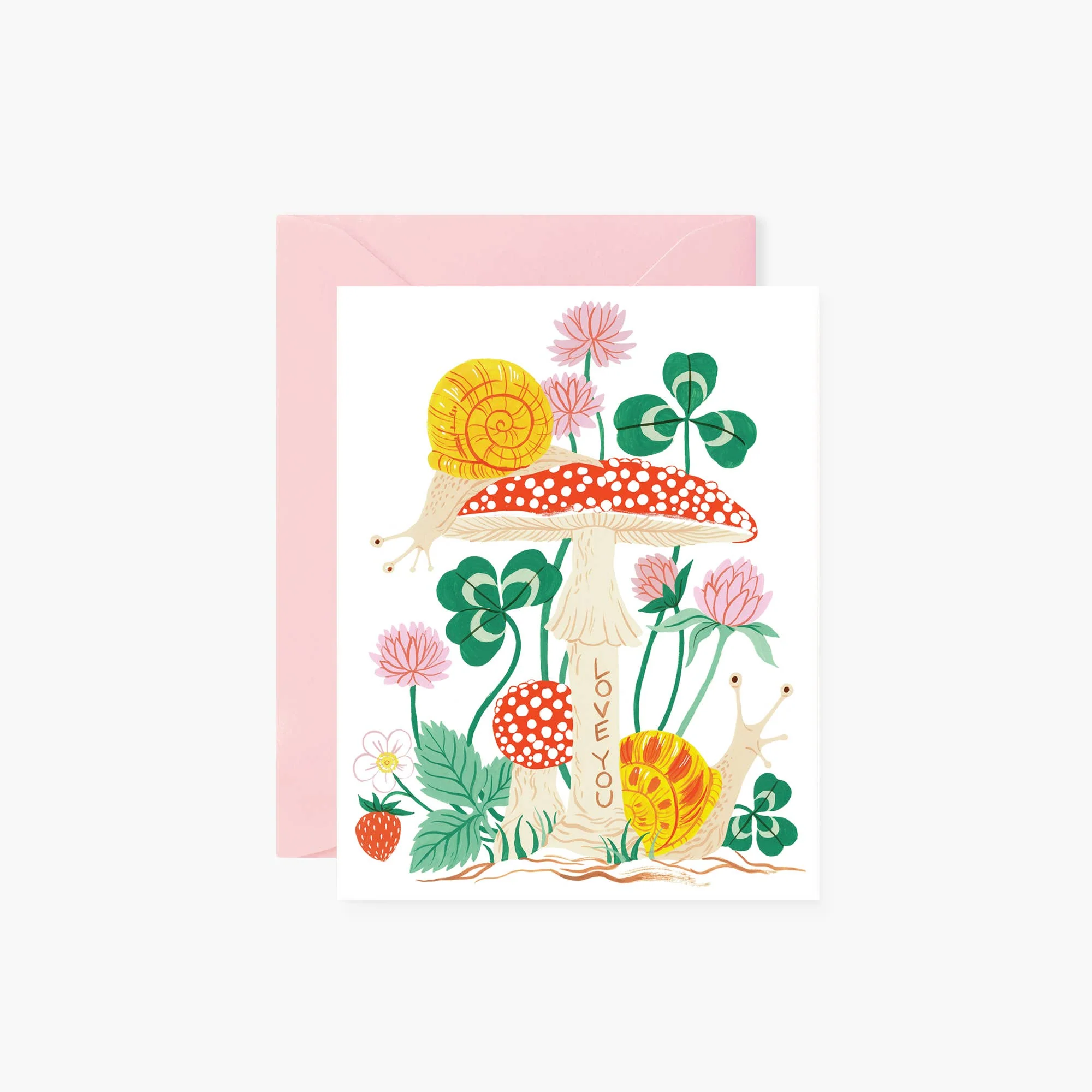 SNAILS, LOVE YOU | greeting card