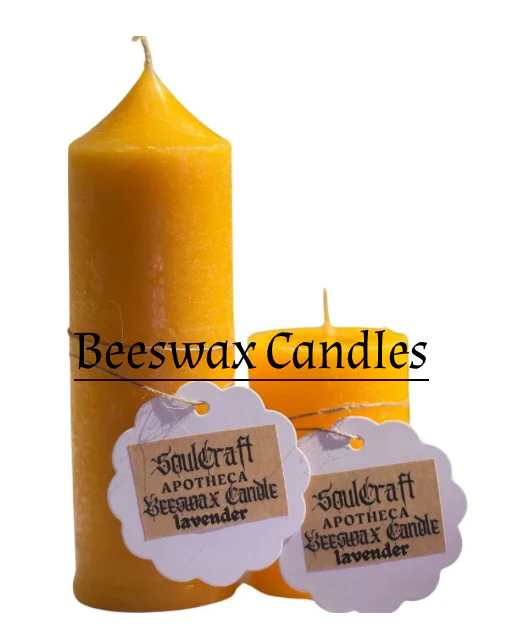 SoulCraft - Lavender Beeswax Candles - Image 3