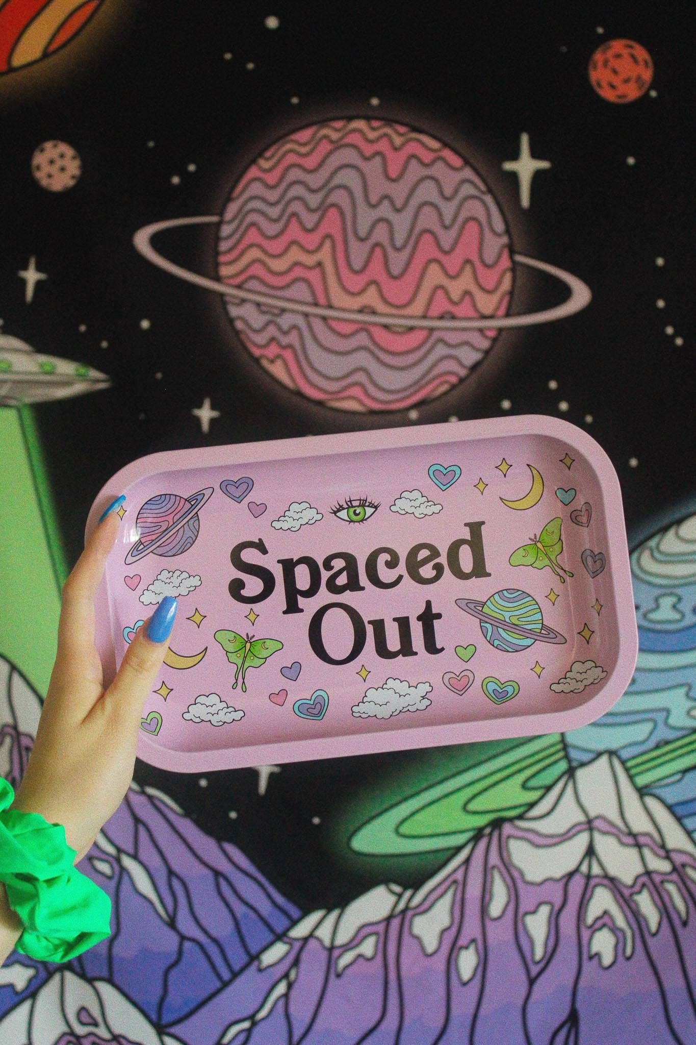 SPACED OUT ROLLING TRAY (Cabin 7 x Cannastyle) - Image 4