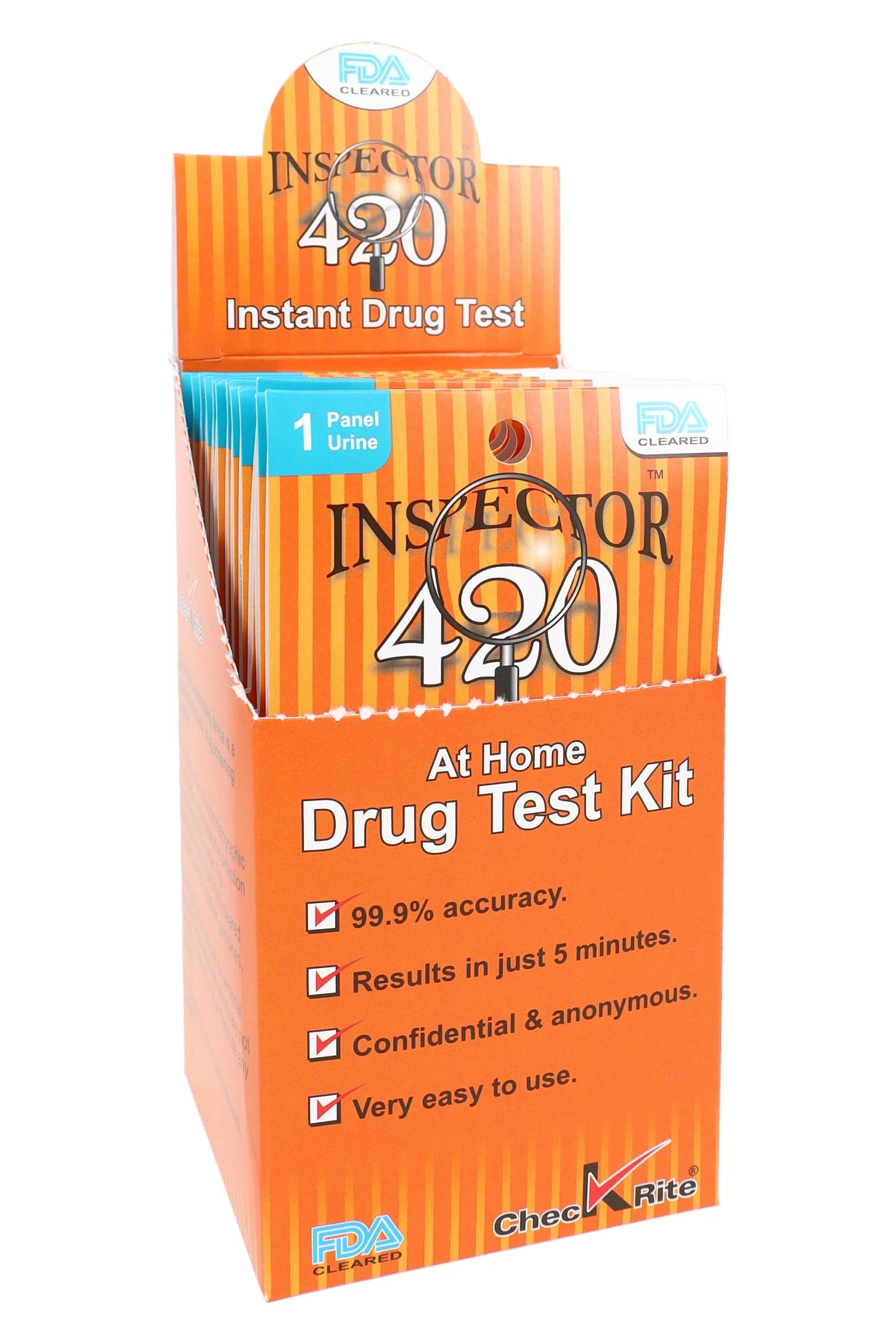SPS Wholesale Inc - Inspector 420 1-Panel THC Drug Test Kit - DT119 - Image 2
