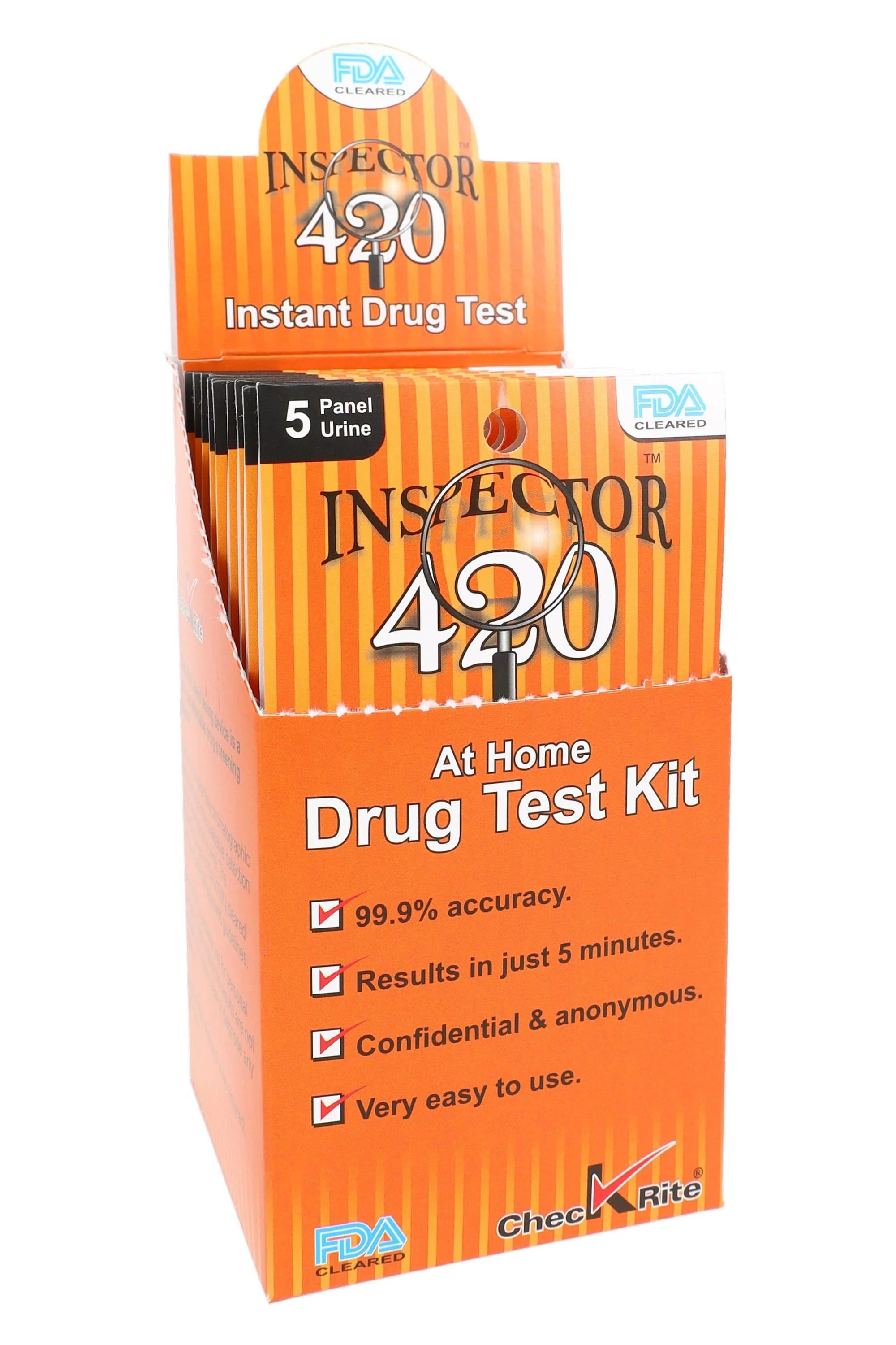SPS Wholesale Inc - Inspector 420 5-Panel Drug Test Kit - DT121 - Image 2