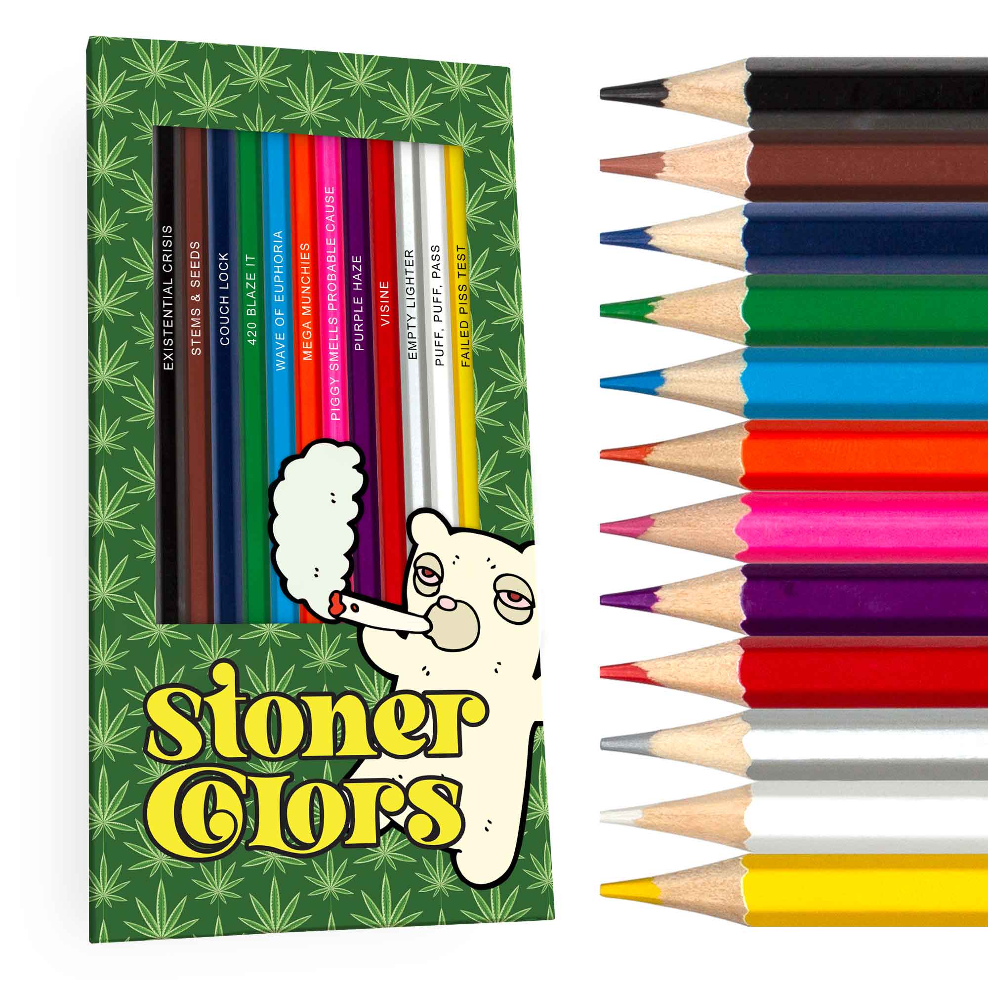 Stoner Colors Colored Pencils Set