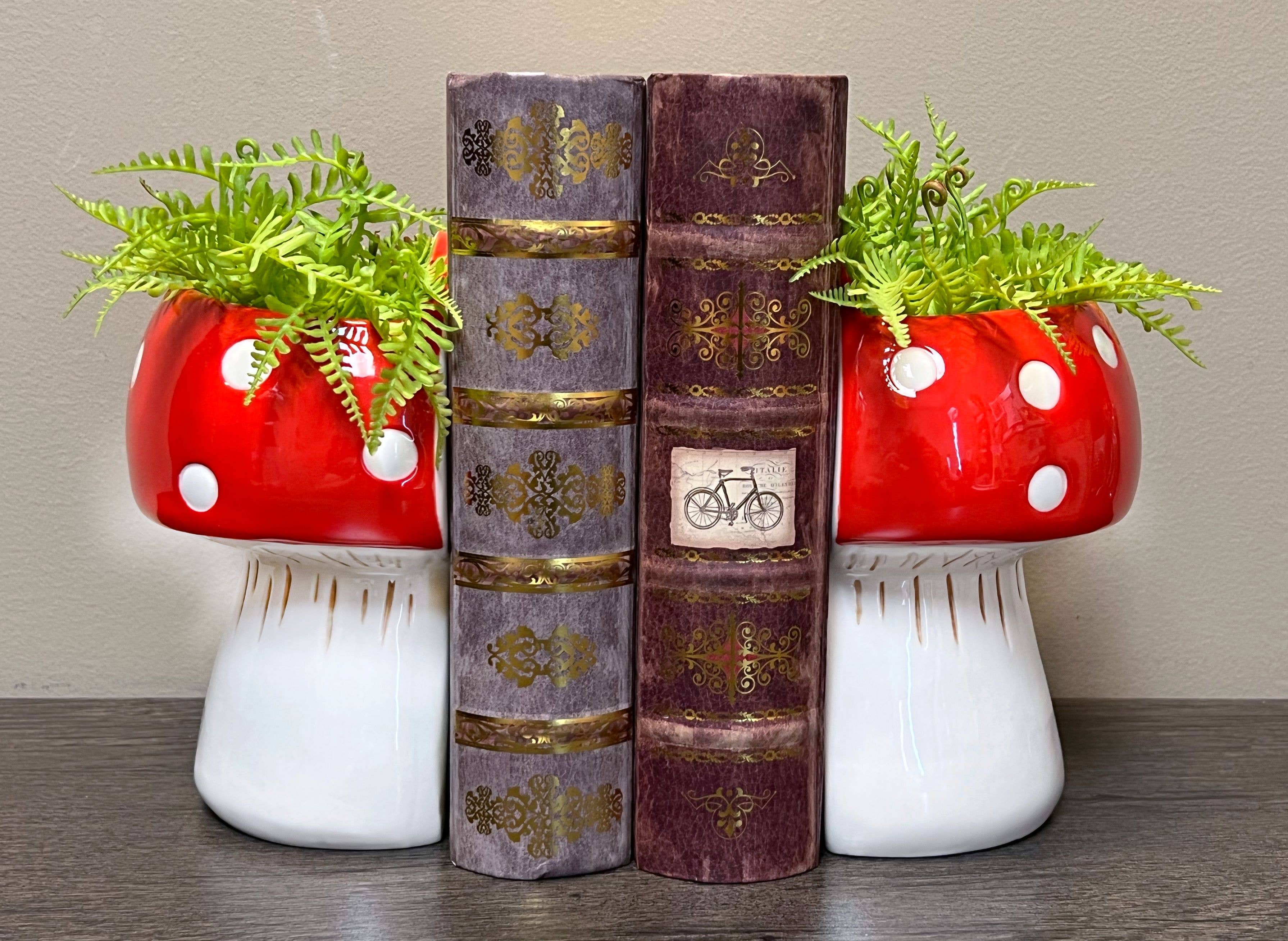 Streamline - Mushroom Bookend Planters - Image 2
