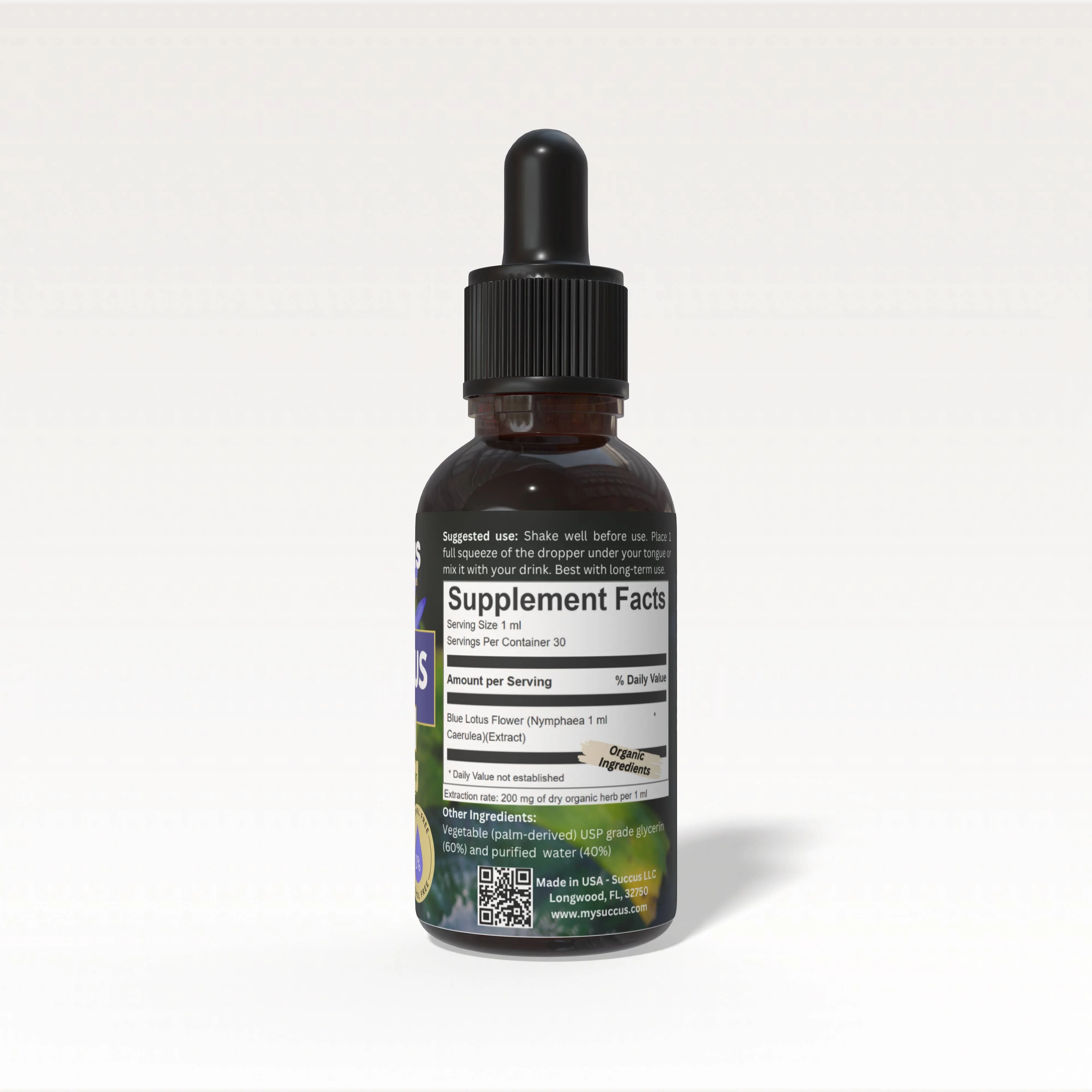 Succus - Blue Lotus Tincture - The Flower of Intuition (High Potency) - Image 5