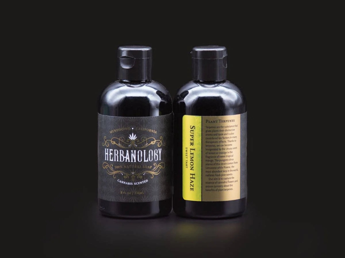 Super Lemon Haze 8oz Cannabis Scented Liquid Soap