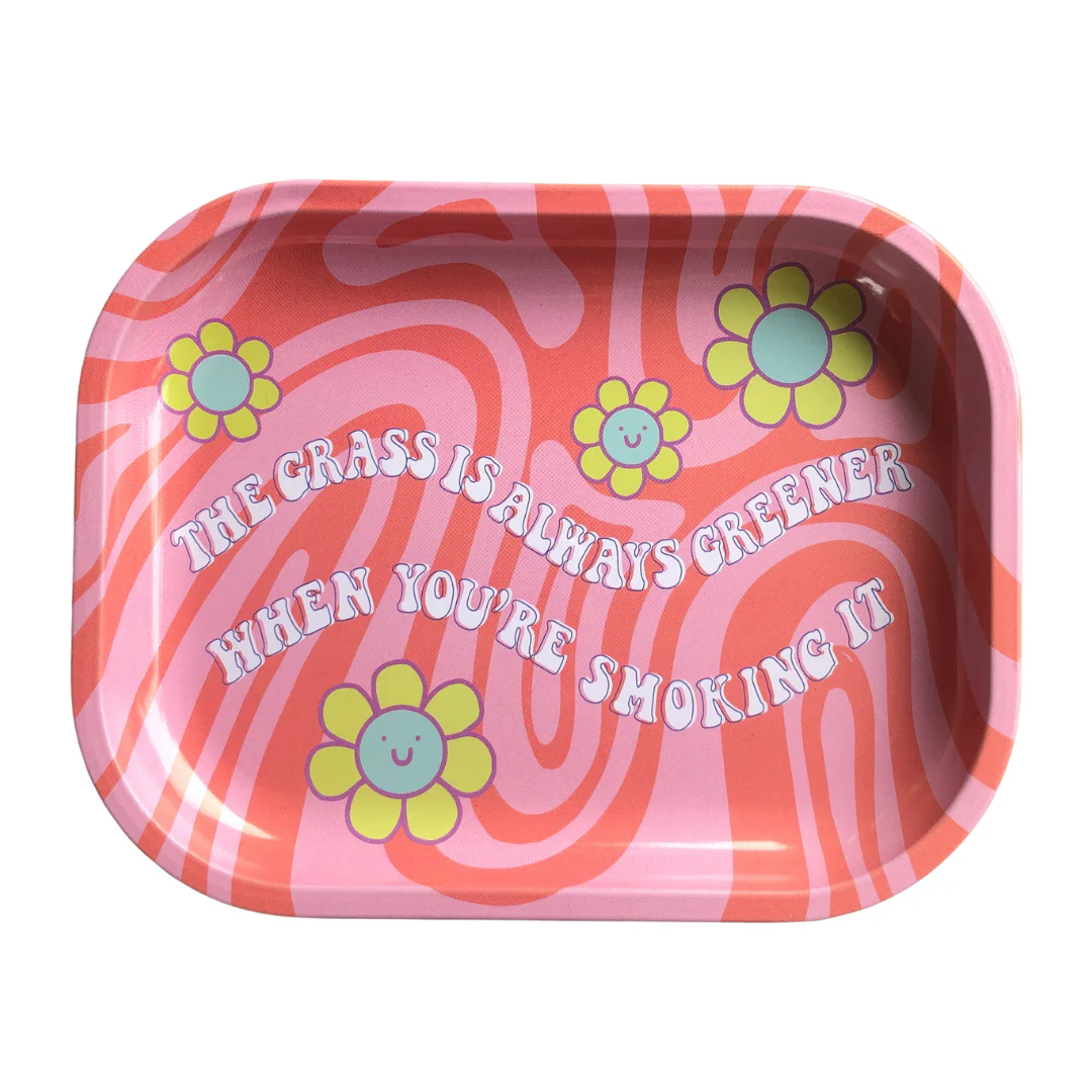 The Grass is Always Greener Rolling Tray