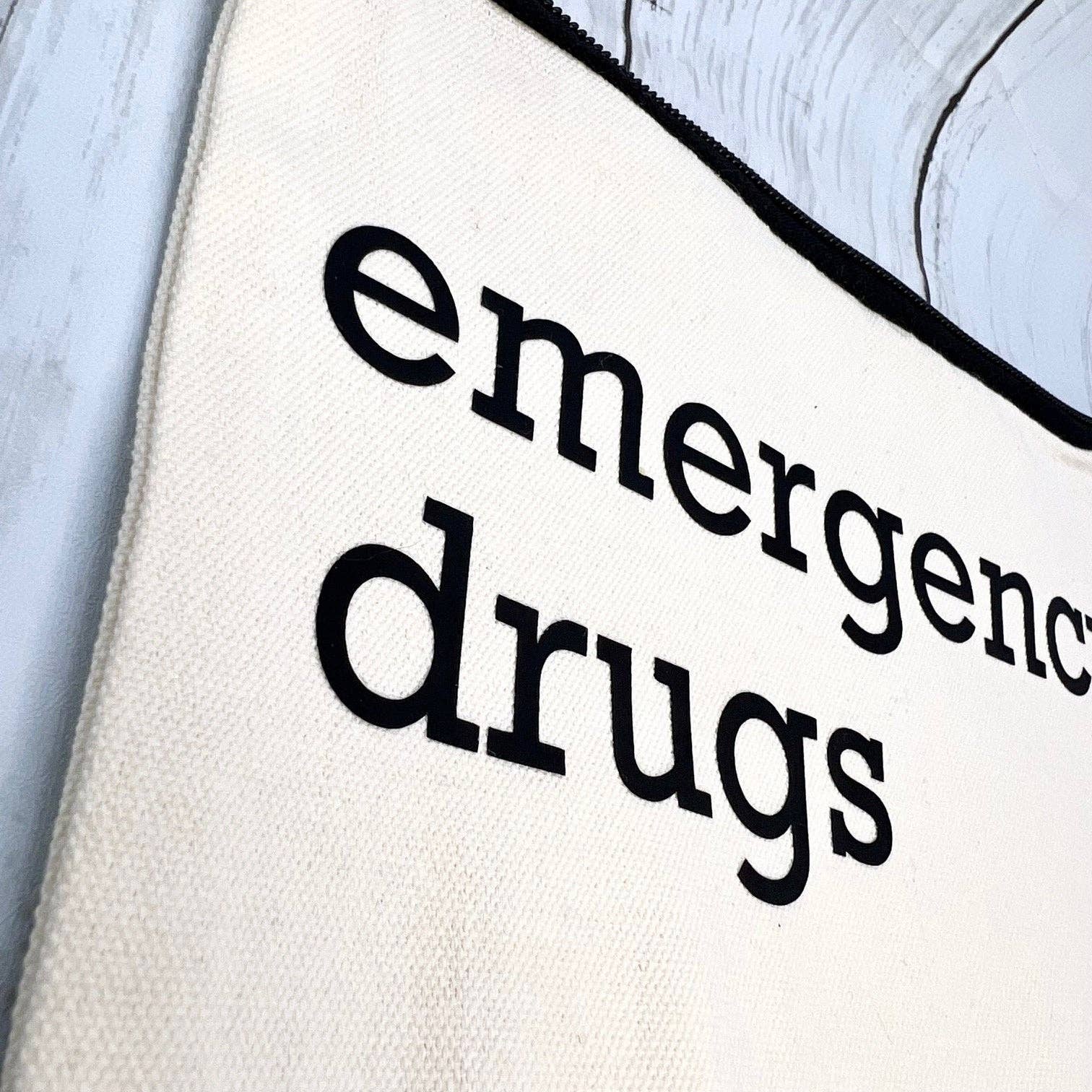 Three Black Cats Inc. - Emergency Drugs, Zipper Pouch - Image 2
