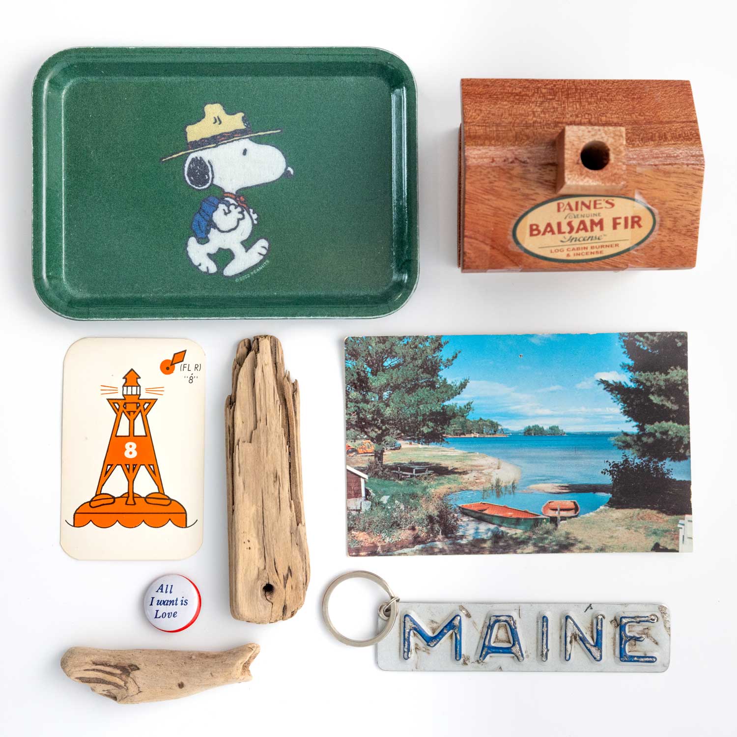 Three Potato Four - 3P4 x Peanuts® - Snoopy Beagle Scout Hike Vintage-Style Tray - Image 2
