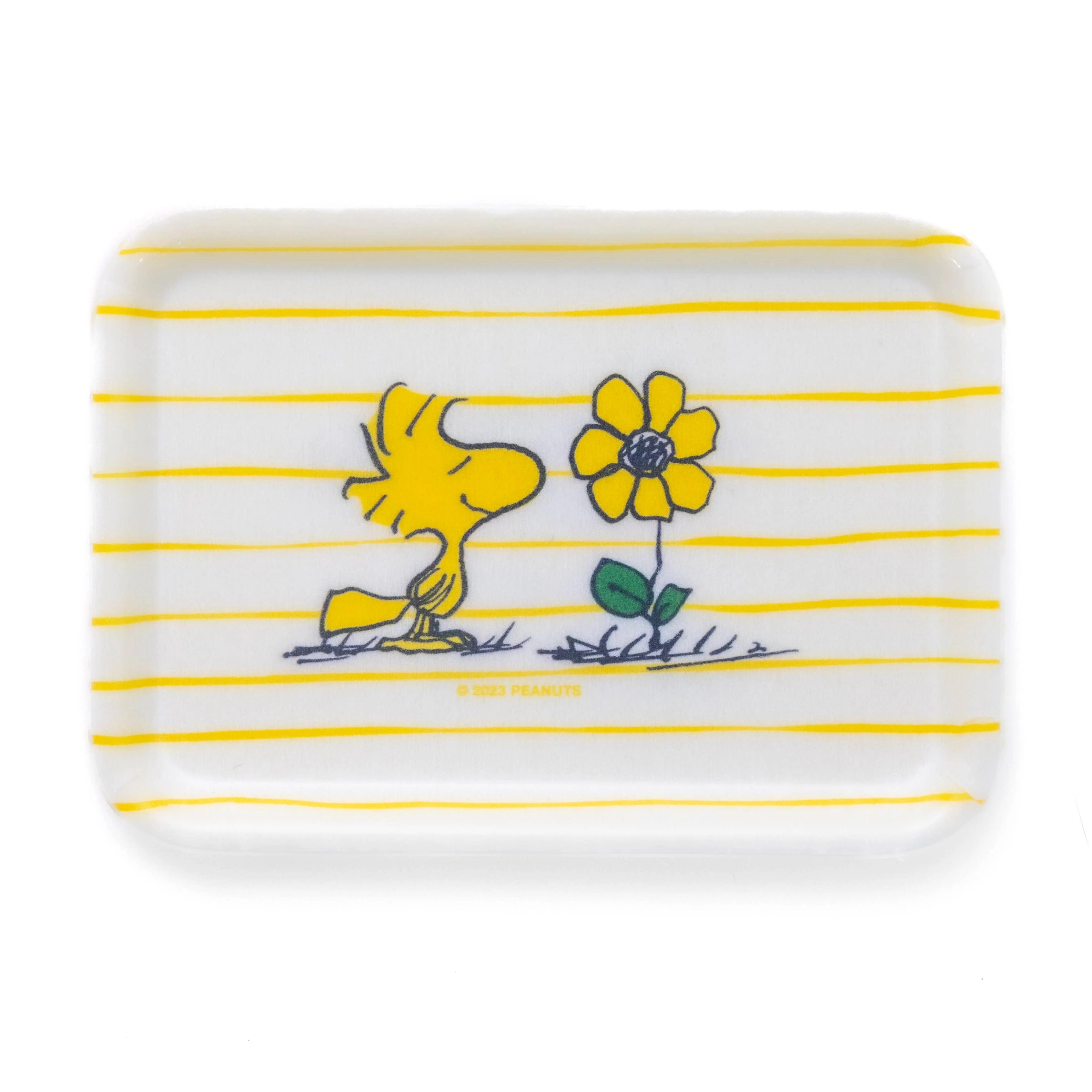 Three Potato Four - 3P4 x Peanuts® - Woodstock Flower Vintage-Style Tray