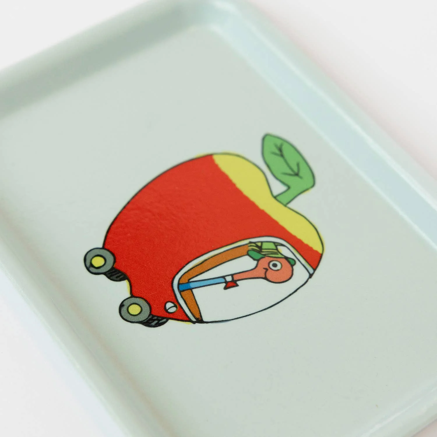 Three Potato Four - 3P4 x Richard Scarry® - Apple Car Vintage Tray - Image 2