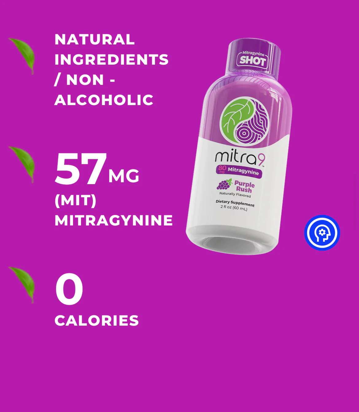 Mitra9 - Mitragynine Shot Purple Rush - Image 2